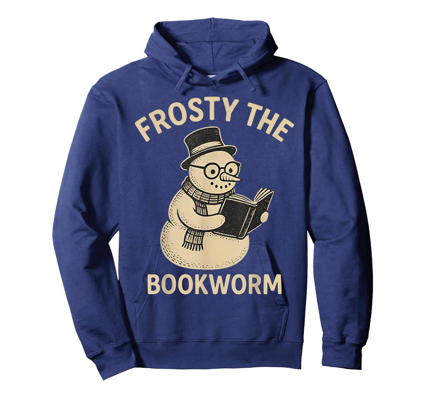 Frosty The Bookworm Snowman Reading T-Shirt