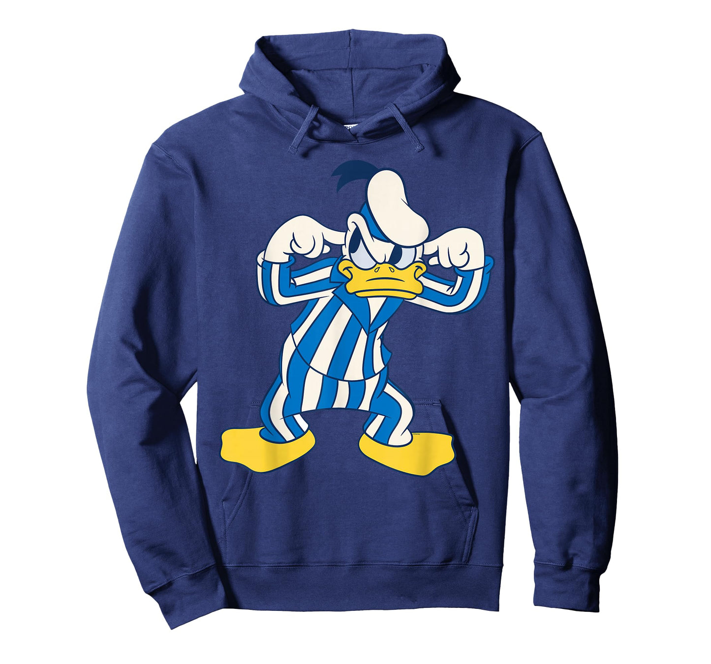 Disney Donald Duck Striped Pajamas Slumber Party PJs Pose T-Shirt
