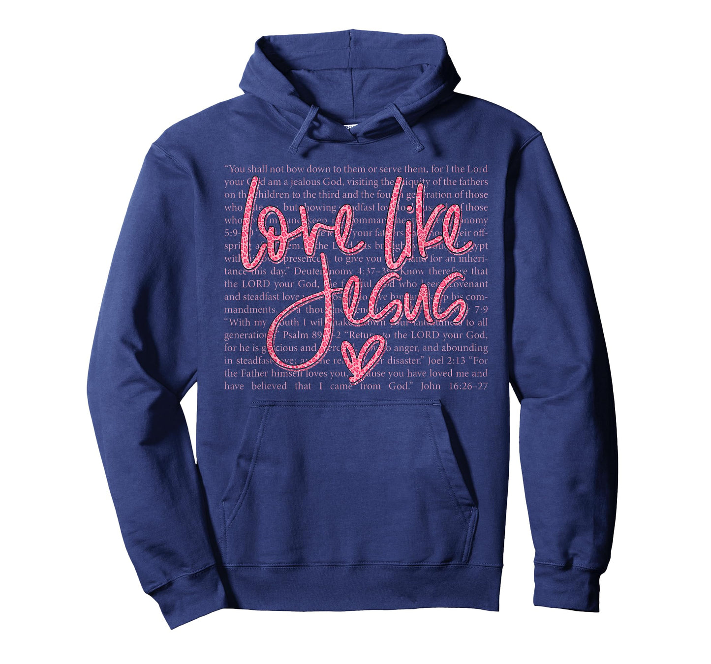 Love Like Jesus Christian Quote Faith Bible Verse Religion T-Shirt