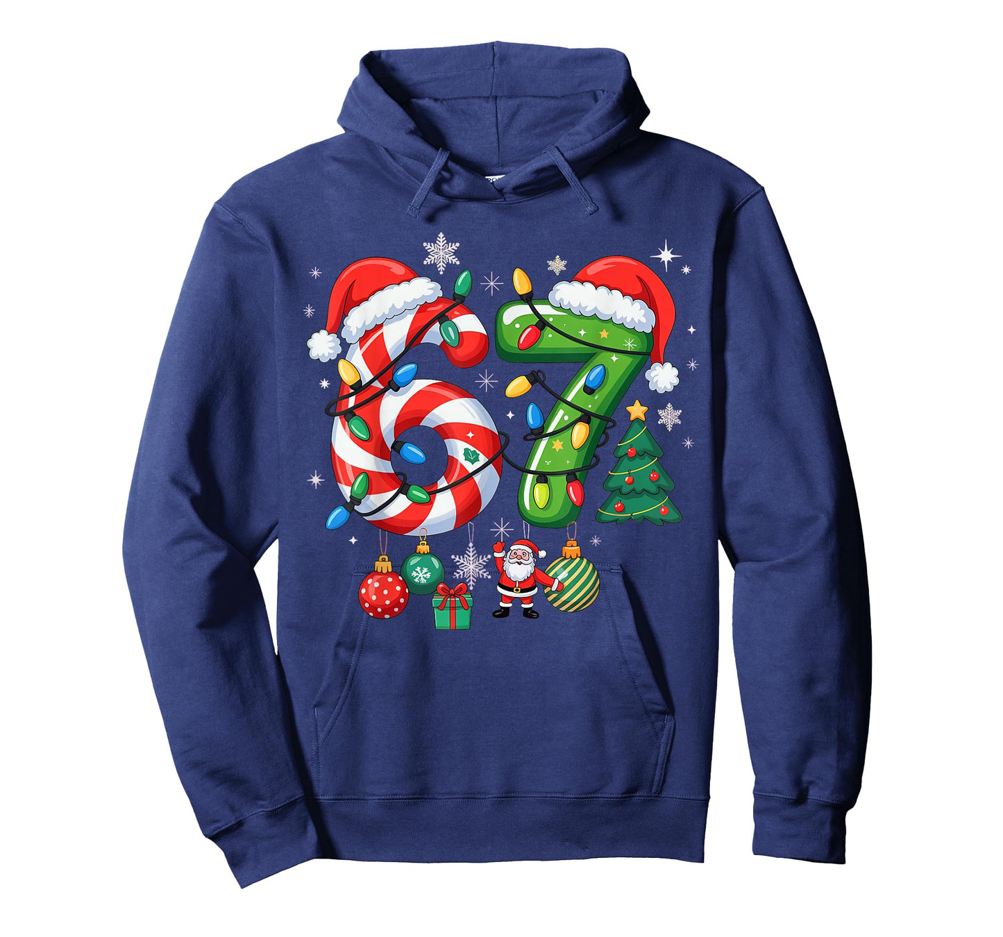 Meme 6 7 Christmas Matching Outfit Six Seven Trendy T-Shirt