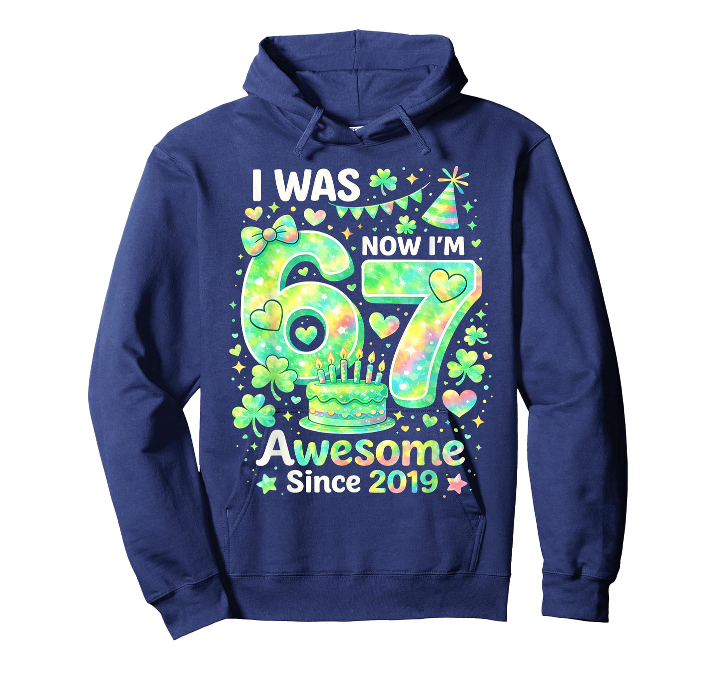 I was 6 Now I’m 7 Happy St Patricks Day Birthday Irish Boys T-Shirt