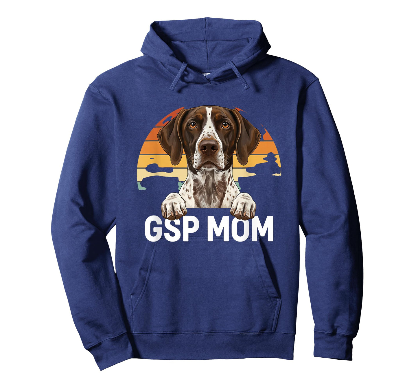 Dog GSP Mom, German Shorthaired Pointer Mom for Hunting Dog T-Shirt