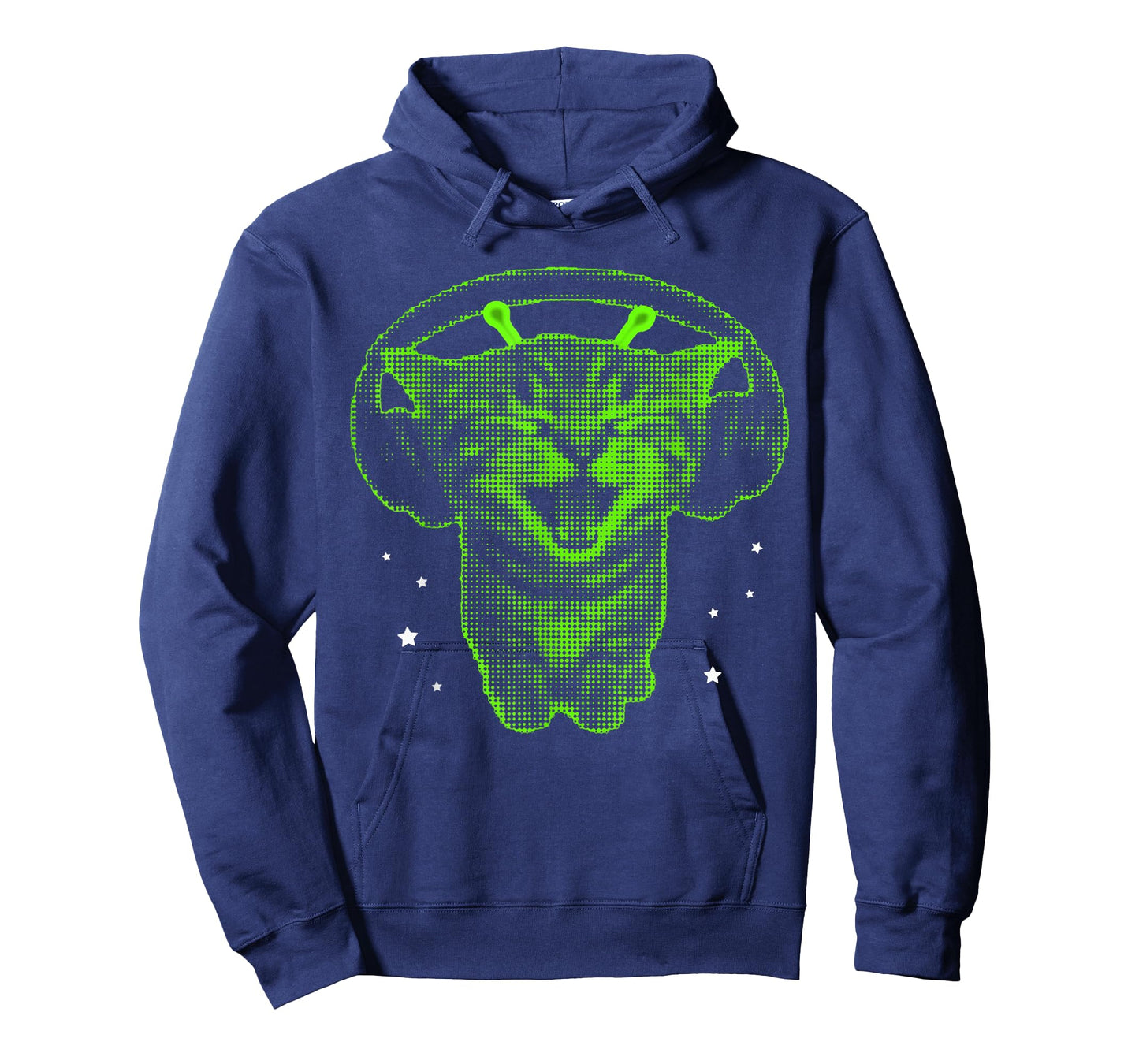 Retro Alien Cat Meme Funny Cat Vintage Space Kitty T-Shirt