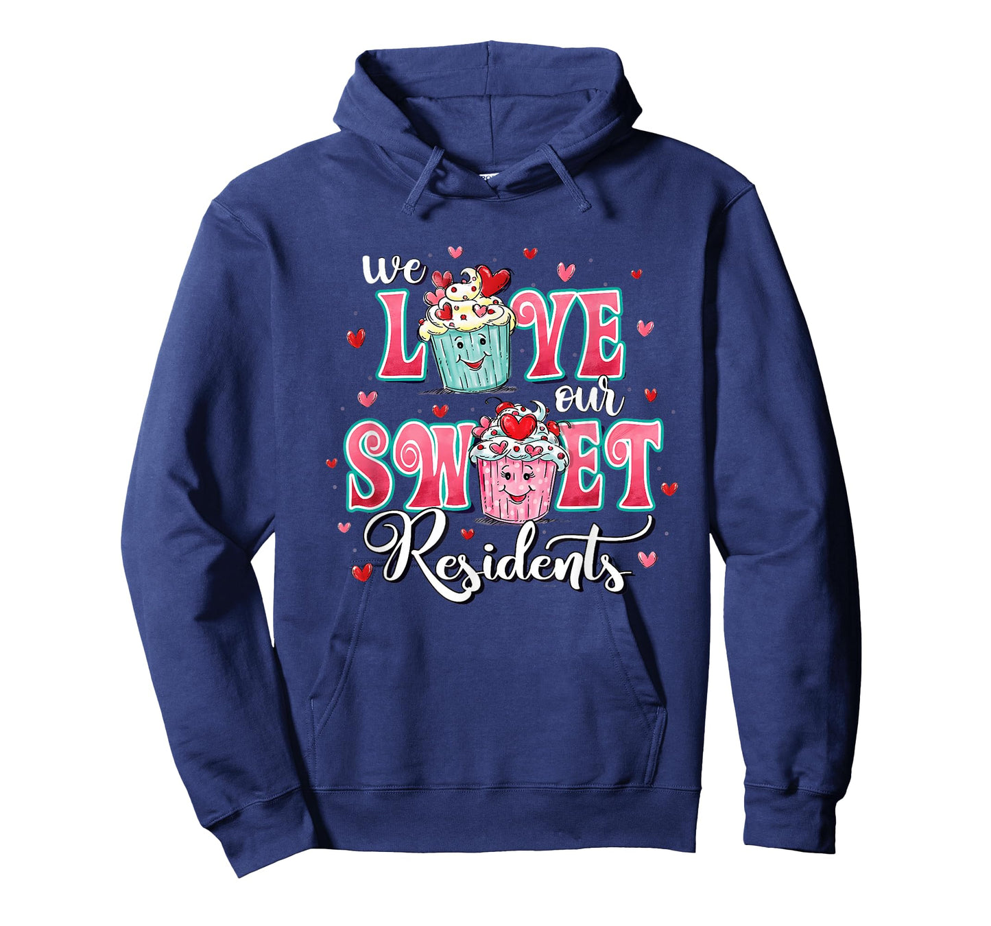 We Love Our Sweet Residents Valentines Caregiver Nurse CNA T-Shirt