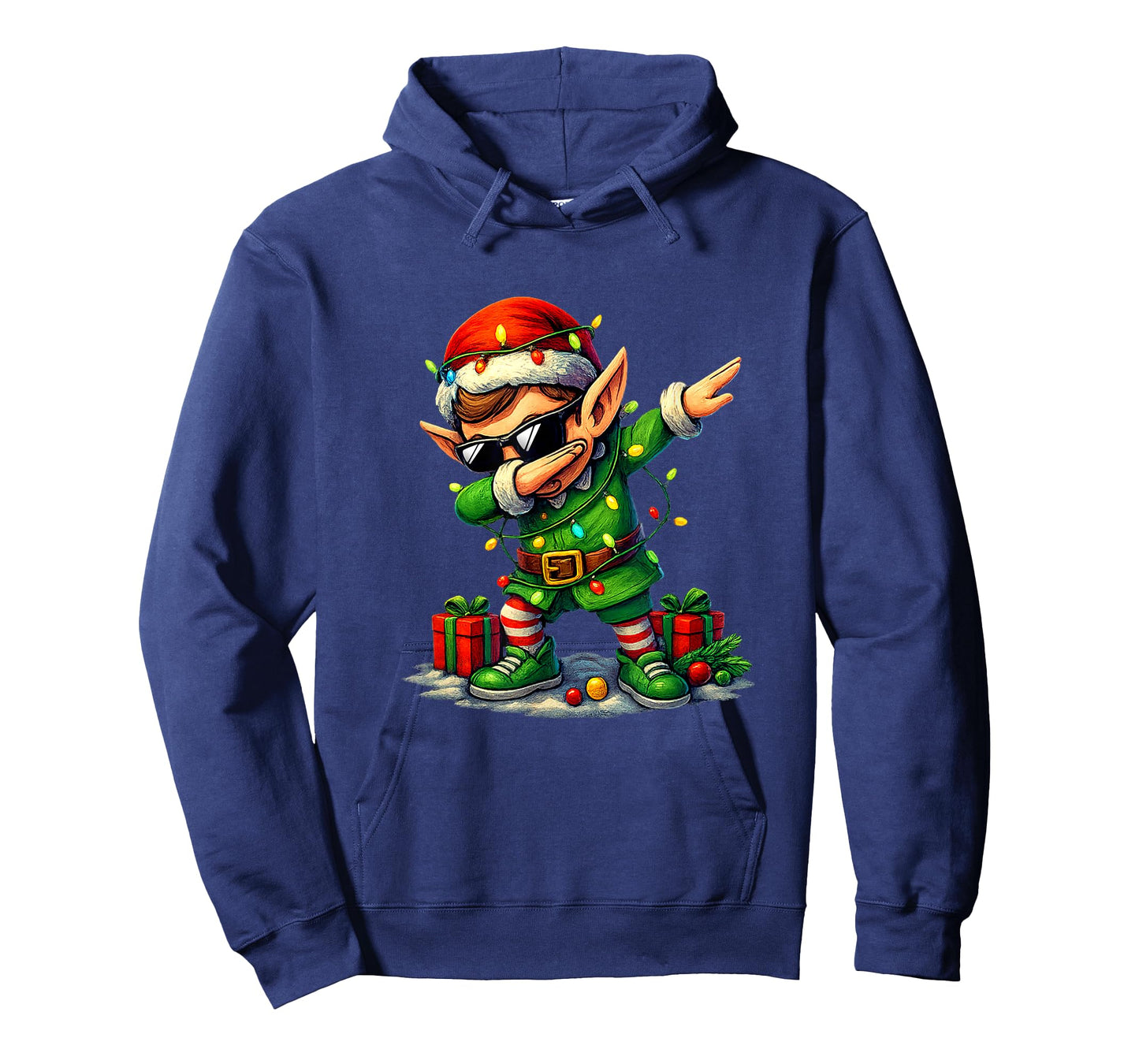 Christmas Elf Dabbing Dance Dab Xmas Pajamas Boys Girls Kids T-Shirt