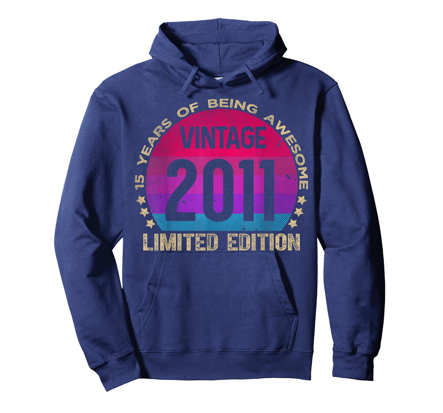 15 Year Old Gifts Vintage 2011 Limited Edition 15th Birthday T-Shirt