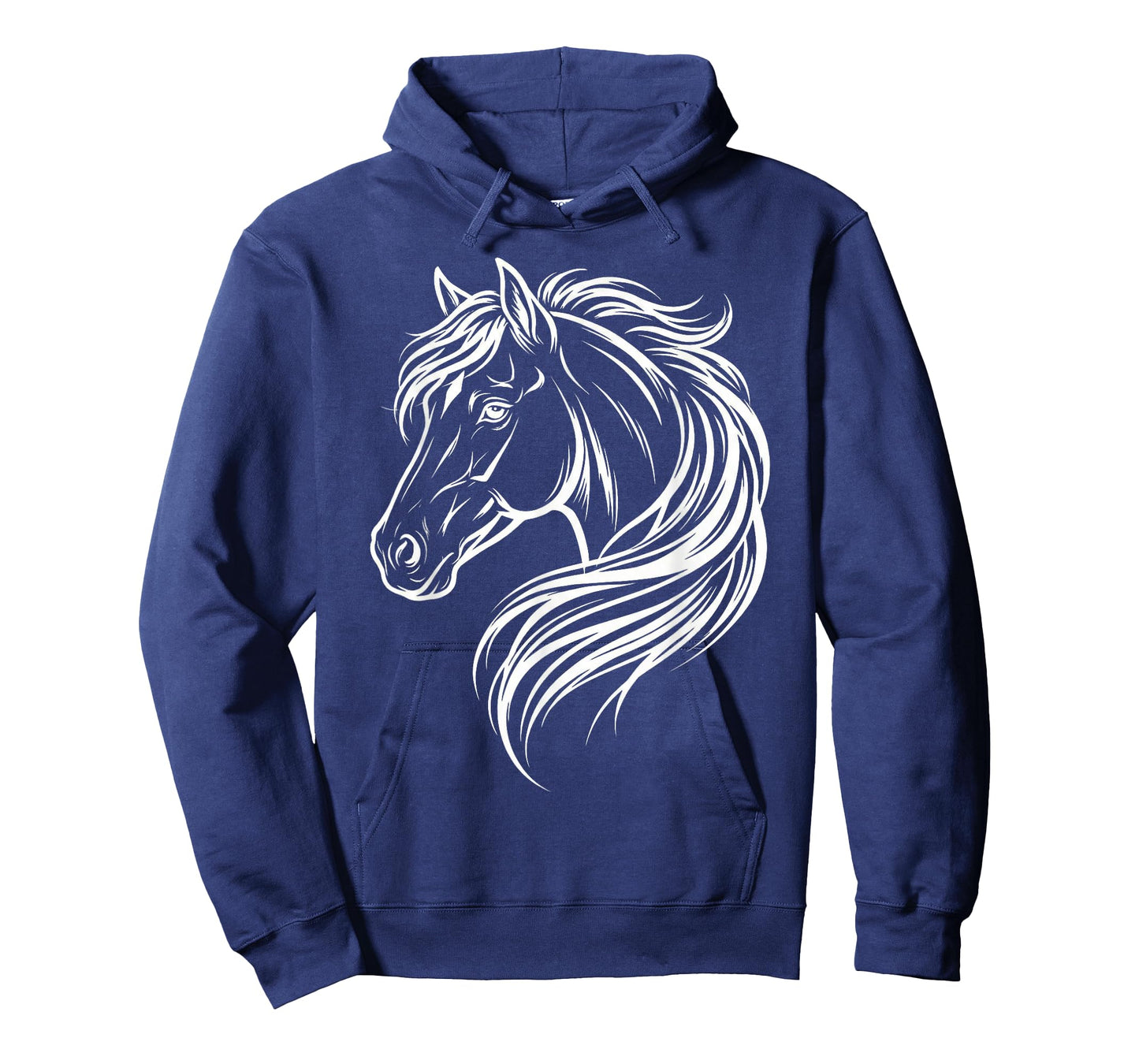 Cute Horse Silhouette Art Equestrian Farm Animal Horse Lover T-Shirt