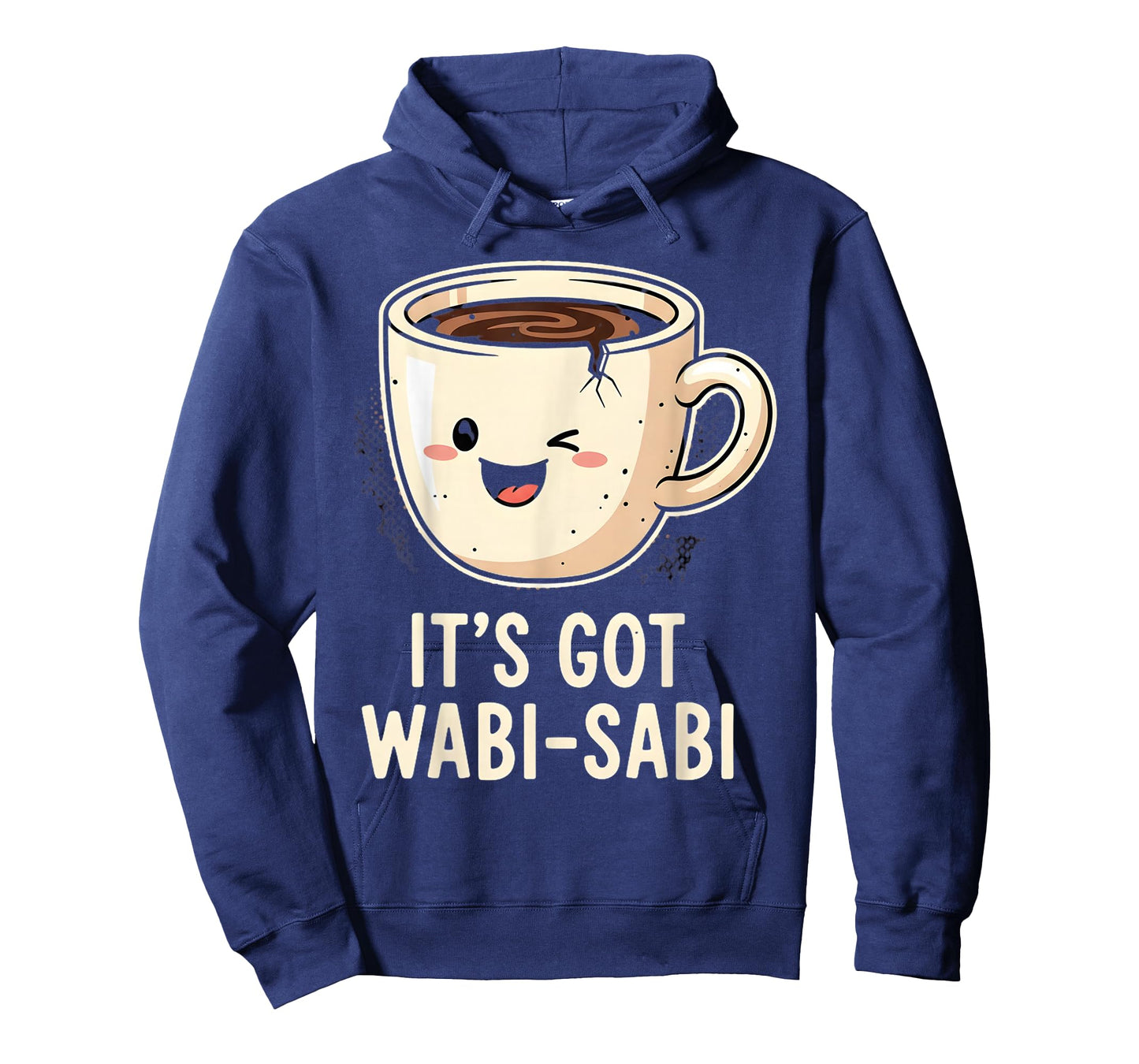Wabi-Sabi Off-Center Charm Humor T-Shirt