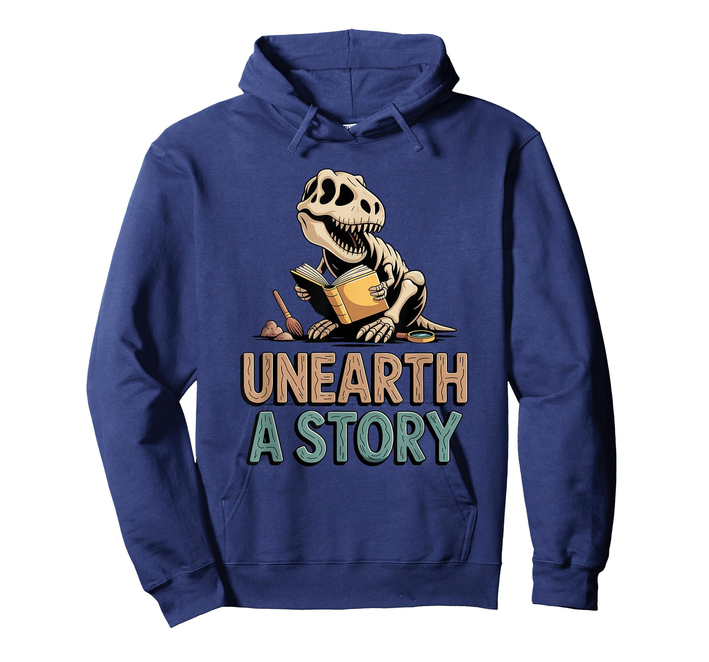 Unearth A Story T-Rex Reading a Book Summer Reading 2026 T-Shirt