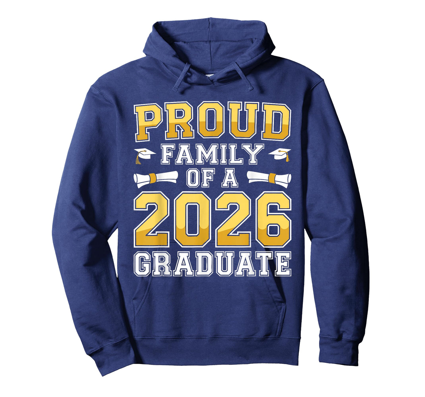 Proud Family of A 2026 Graduate Shirt Class 2026 Graduation T-Shirt