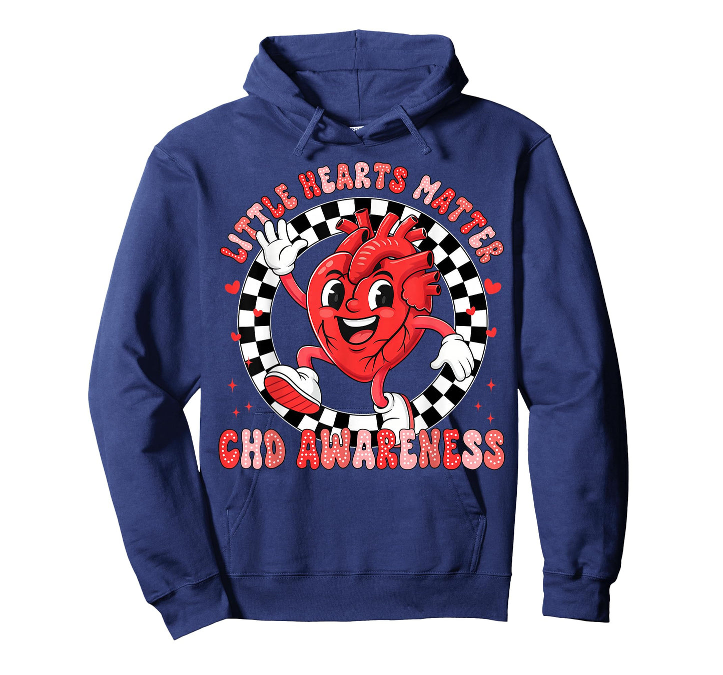 Heart Anatomy Valentine Little Heart Matter CHD Awareness T-Shirt
