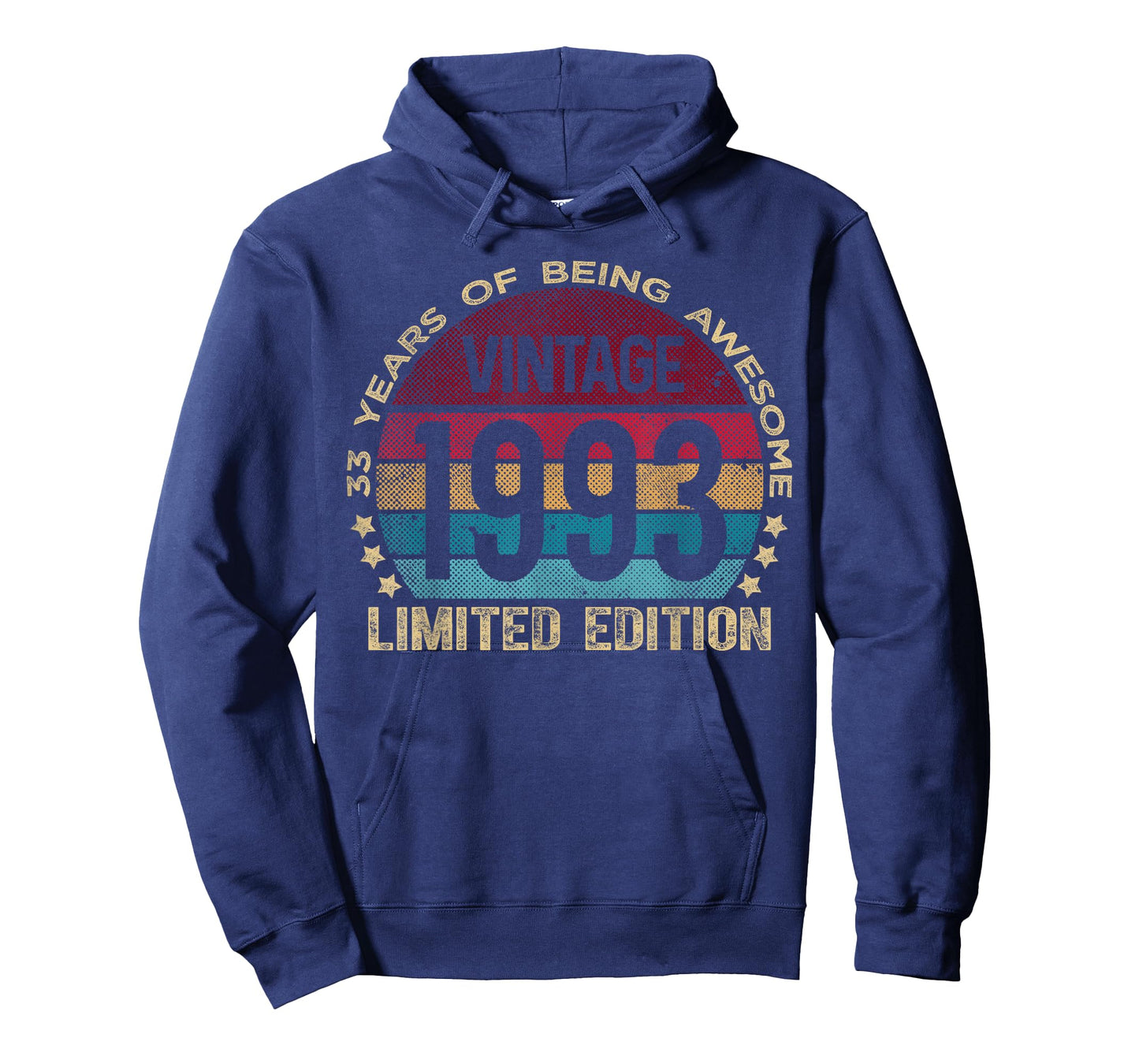 33 Year Old Gifts Vintage 1993 Limited Edition 33rd Birthday T-Shirt