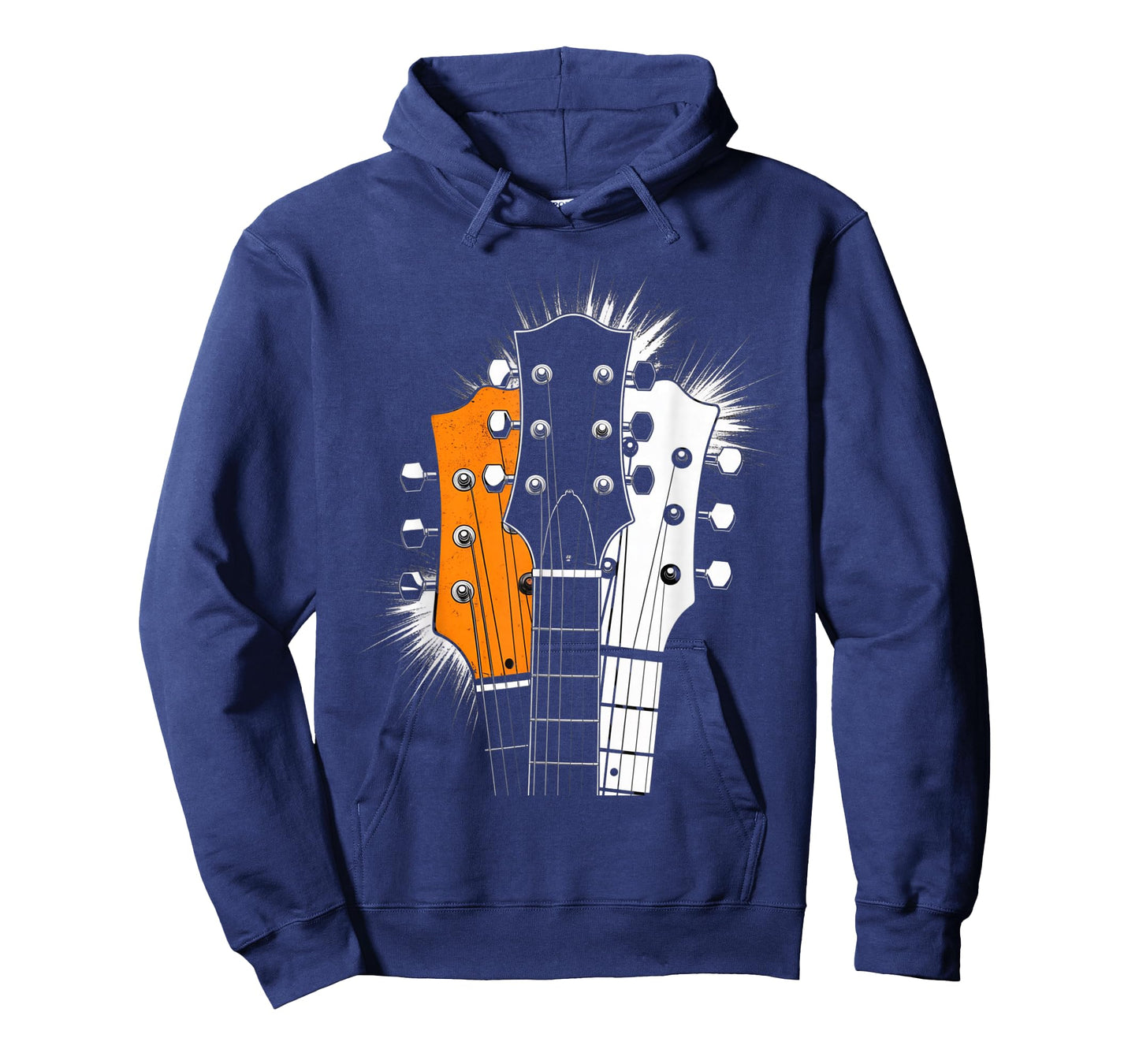 Retro Vintage 80s Silhouette Rock Music Guitar Lover Gifts T-Shirt
