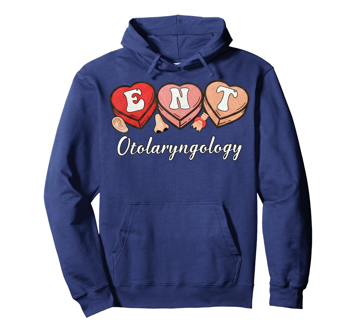 Heart Candy Otolaryngology ENT Ear Nose Throat Valentine T-Shirt