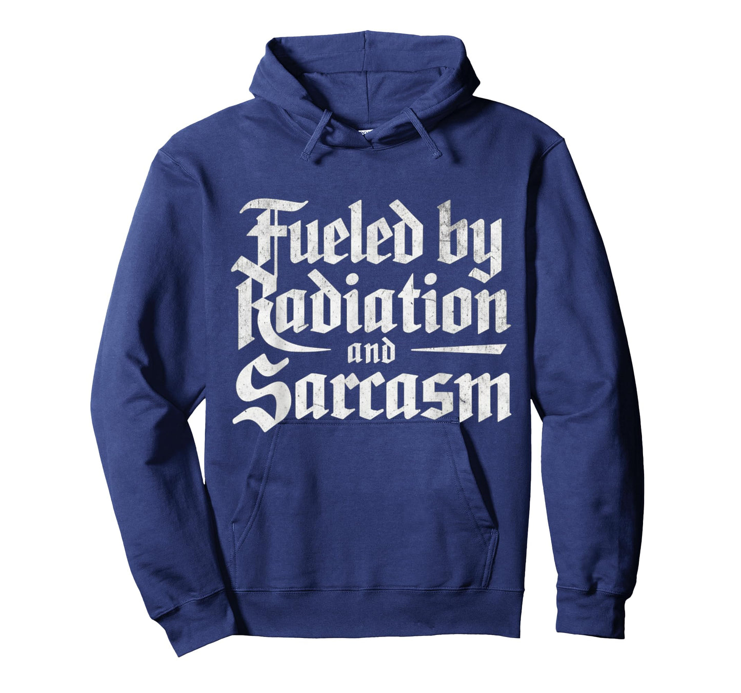 Fueled by Radiation and Sarcasm Funny Cancer Fighter Support T-Shirt
