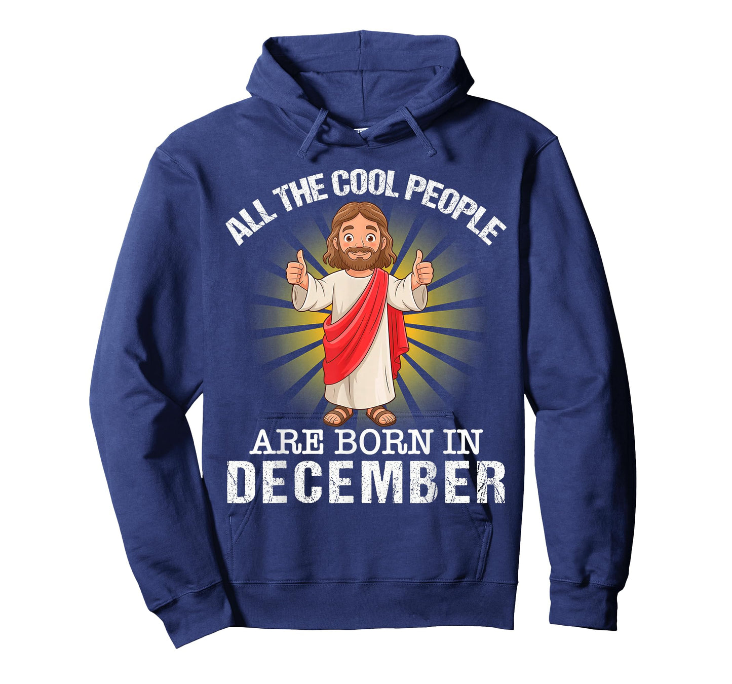 Cool People are Born in December Christian Jesus Christmas T-Shirt