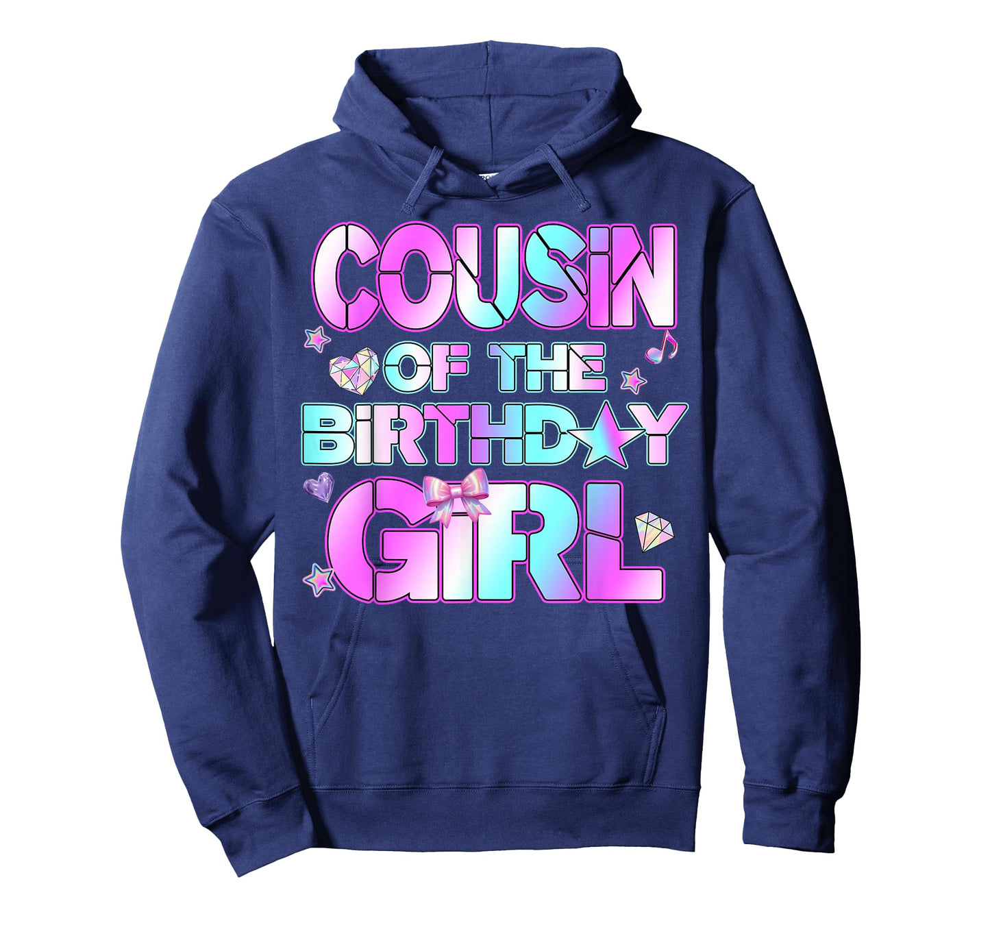 Cousin The Birthday Girl Kpop Family Birthday Party Girls T-Shirt