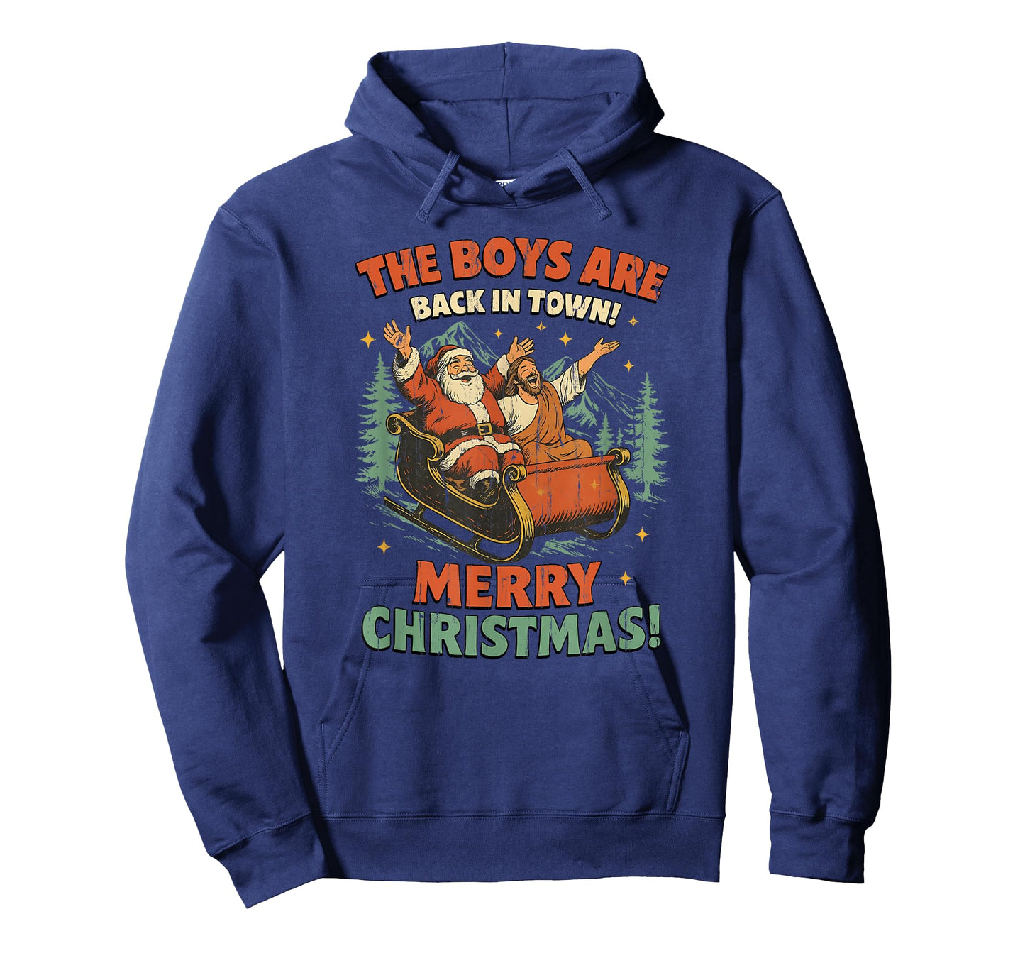 The Boys are Back in Town Merry Christmas T-Shirt