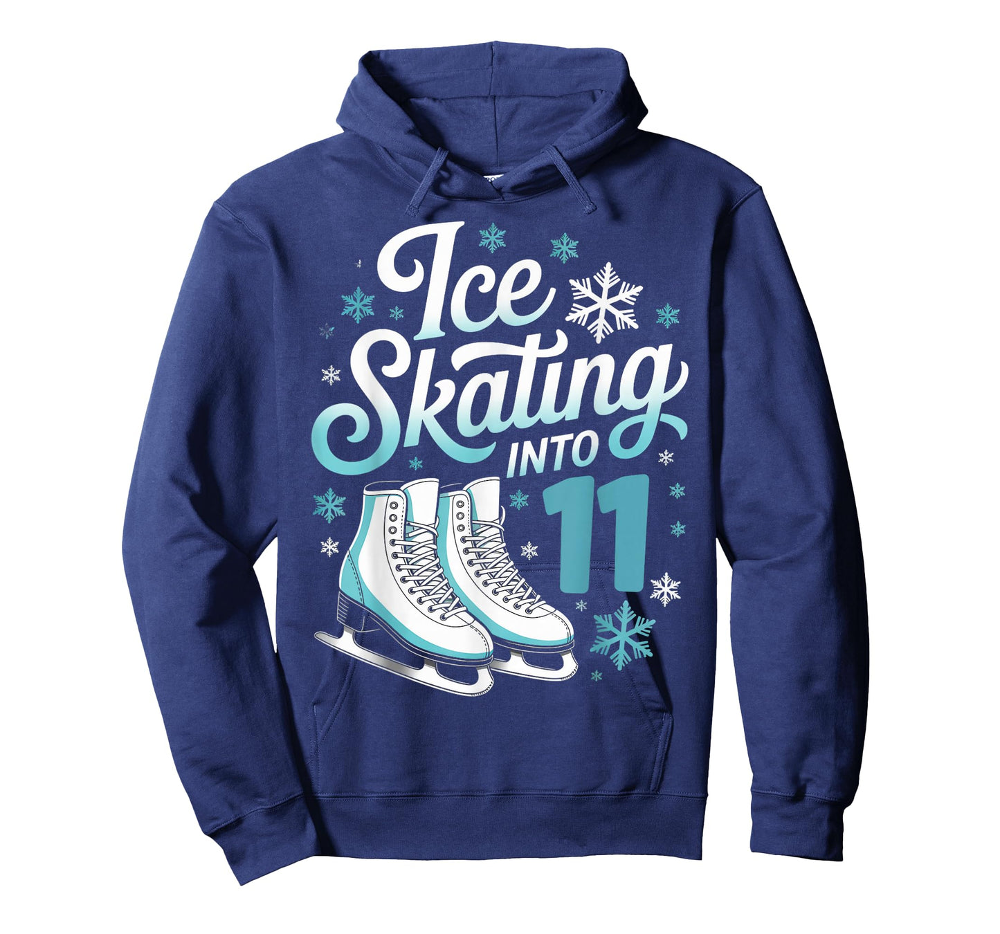 Ice Skating Into 11 Ice Skating 11th Birthday Figure Skating T-Shirt
