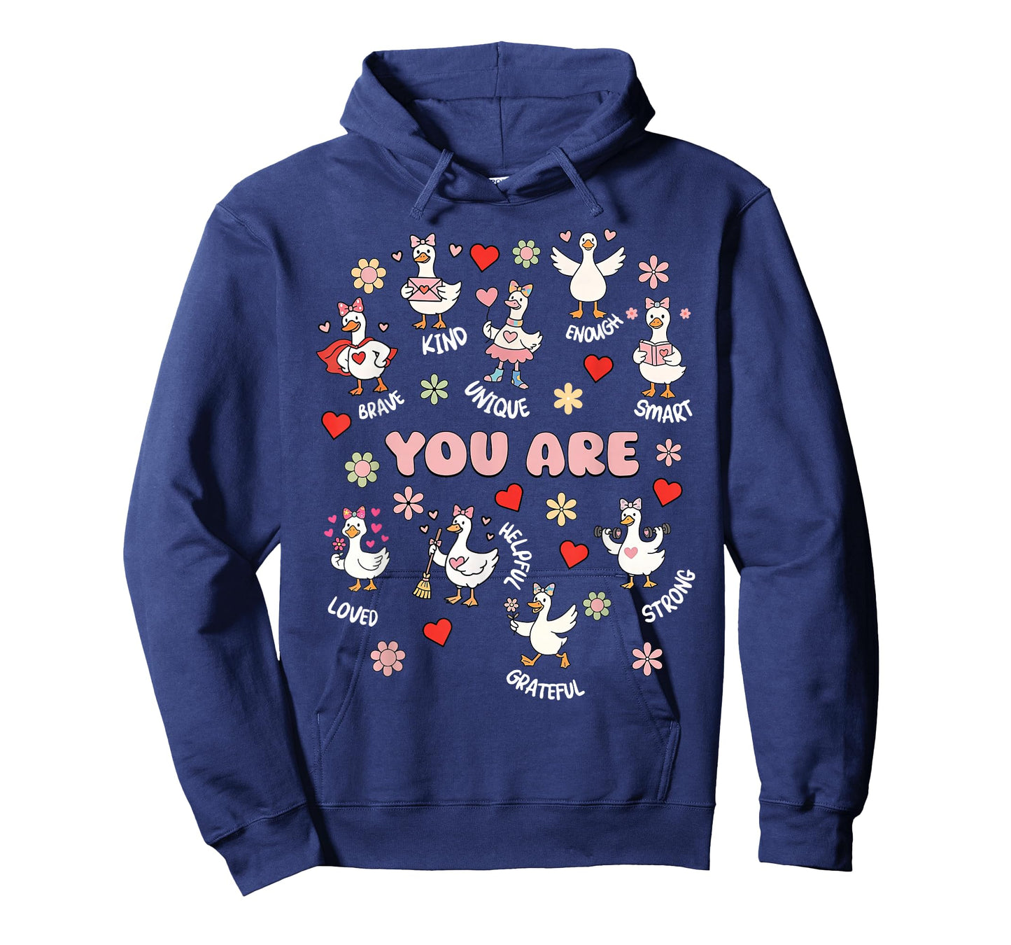 You are Affirmations Silly Goose Valentines Teacher Positive T-Shirt