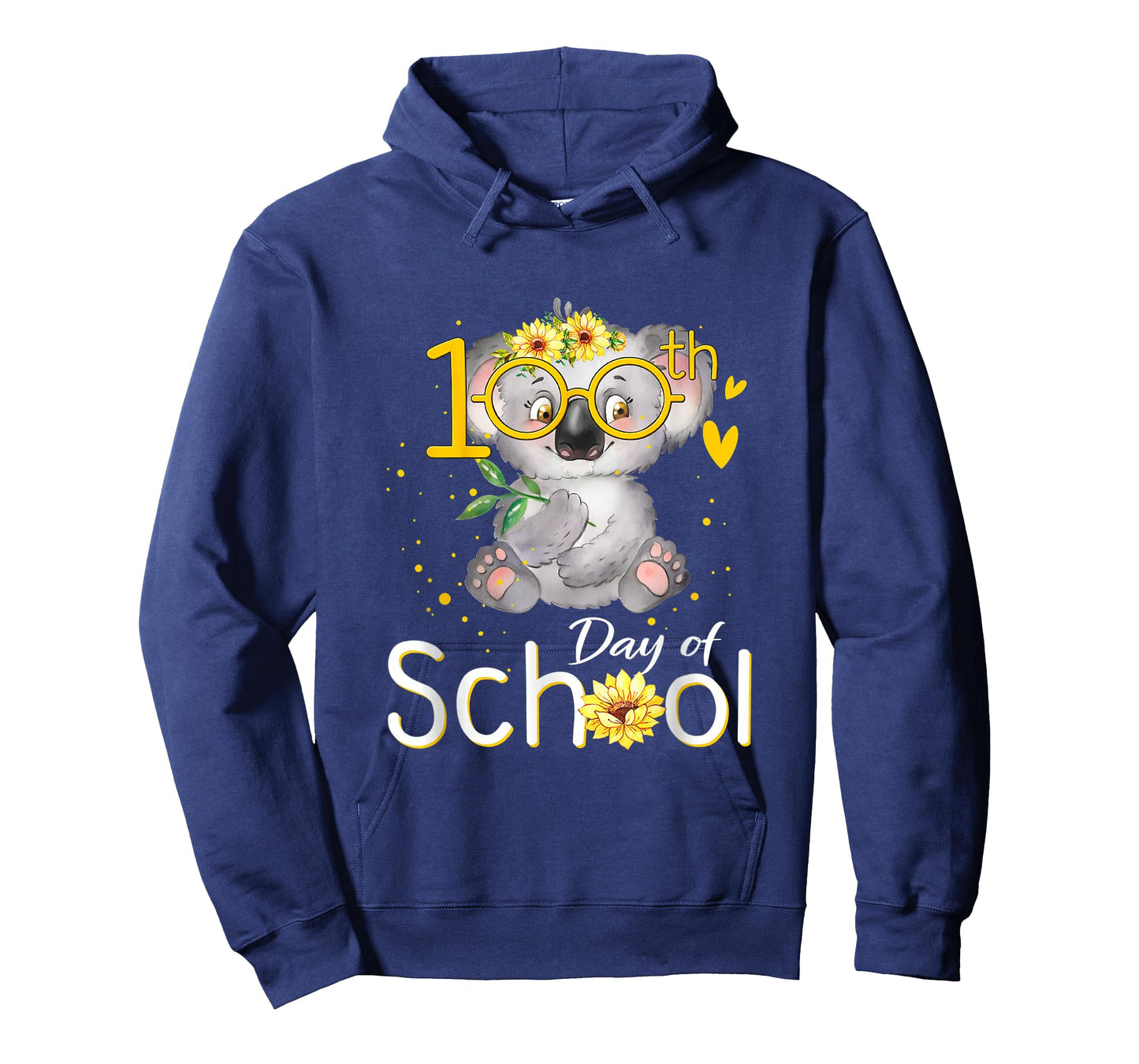 Happy 100 Days of School Koala 100th Day of School T-Shirt