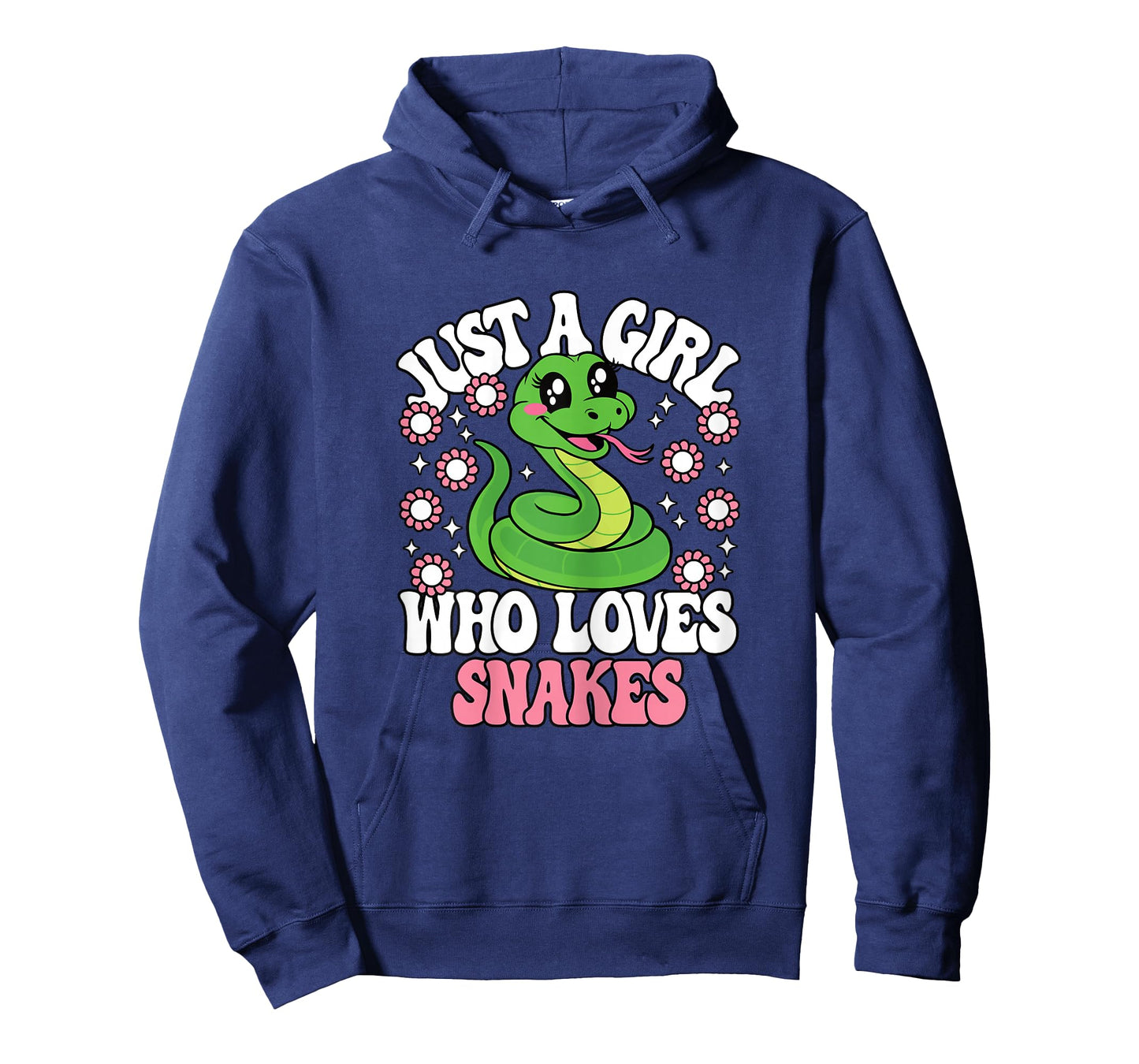 Just A Girl Who Loves Snakes Cute Reptile Girls Kids T-Shirt