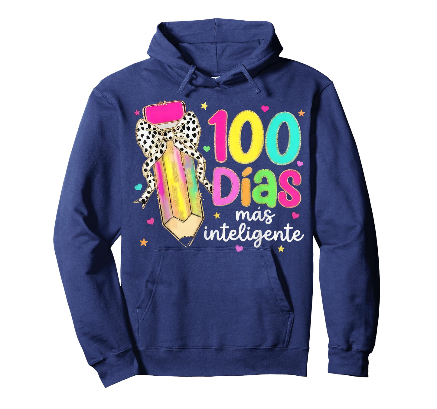 100 Dias mas inteligente Spanish Teacher 100th Day School T-Shirt