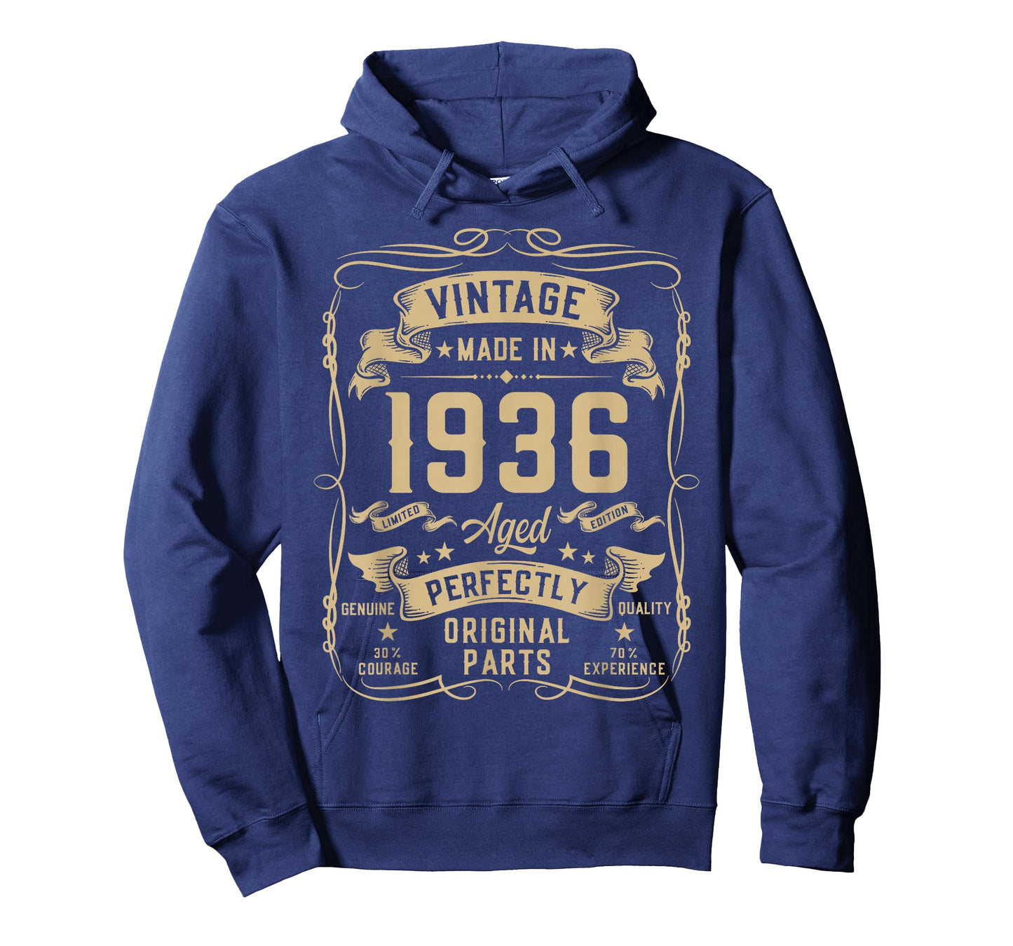 Vintage 1936 90yr 90th Birthday Gifts for Men 90 Years Old T-Shirt