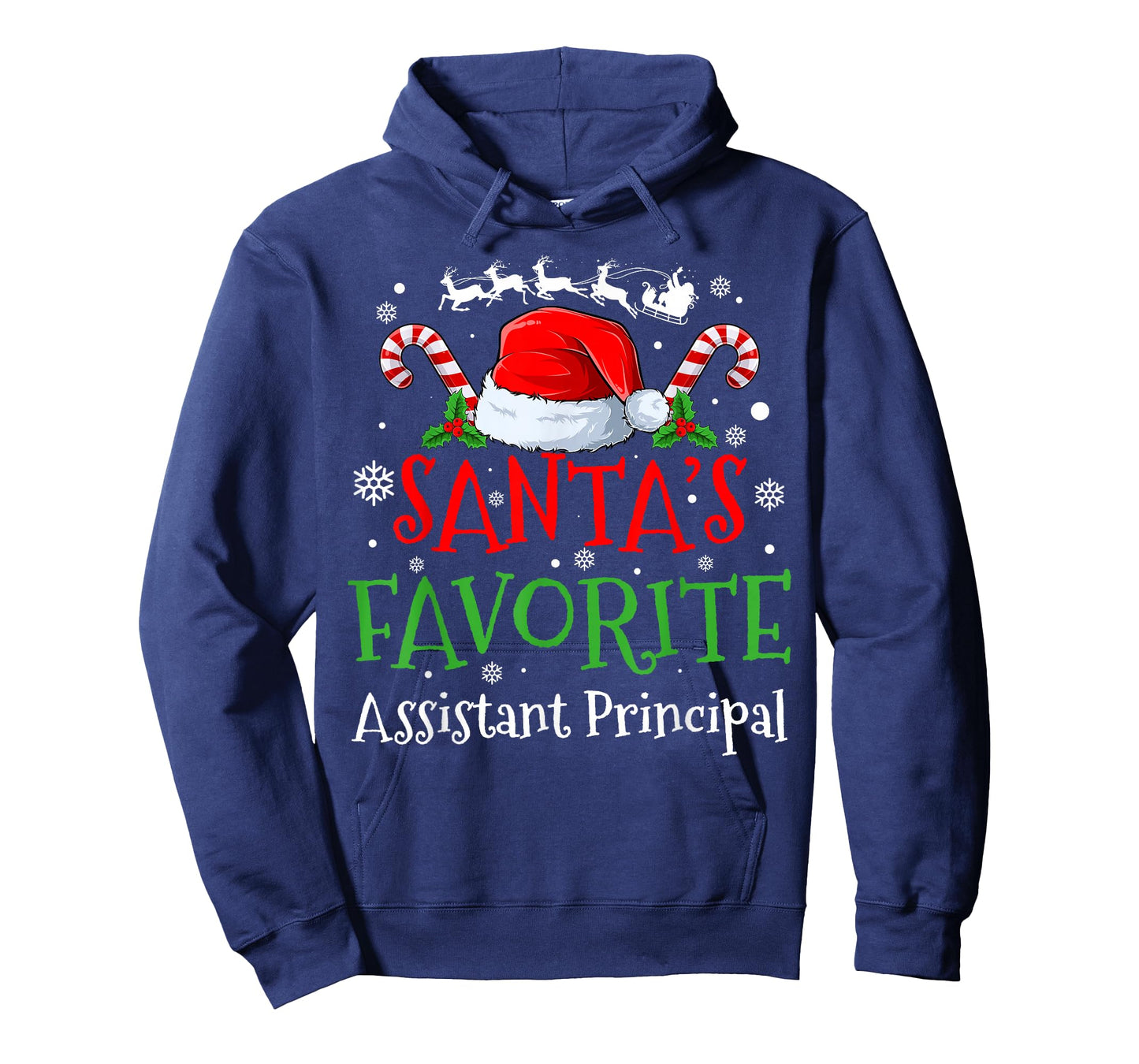 Santa's Favorite Assistant Principal Christmas Party T-Shirt