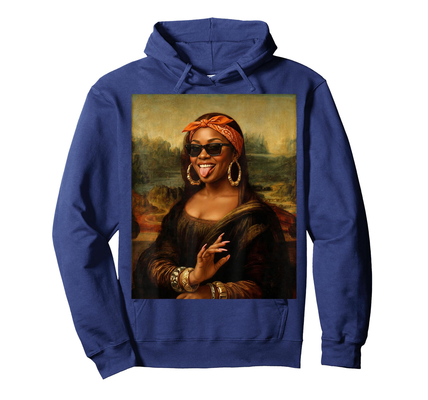 Black Mona Lisa Women Tshirt Black History Month Women T-Shirt