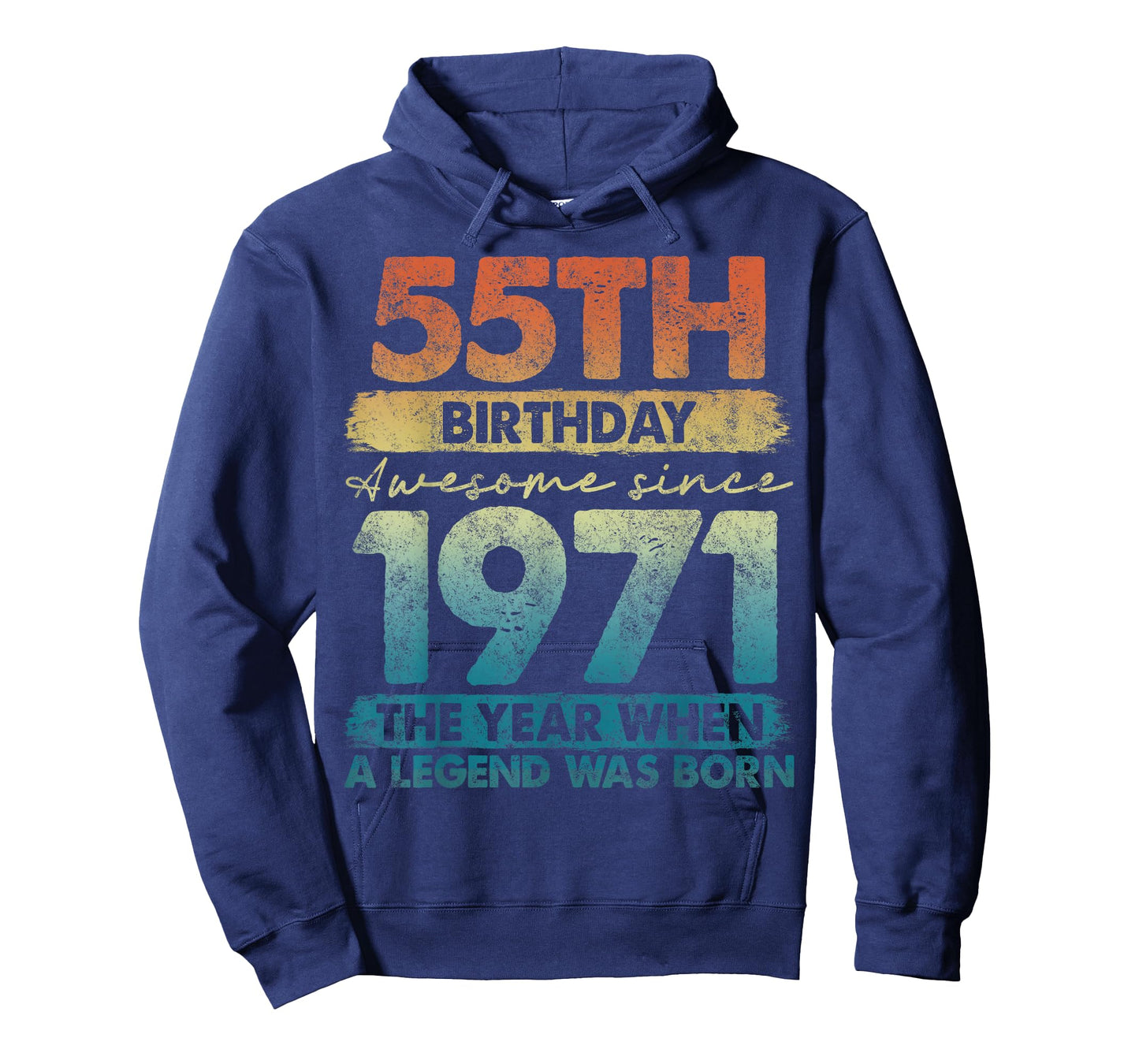 55 Year Old Gifts Vintage 1971 Limited Edition 55th Birthday T-Shirt