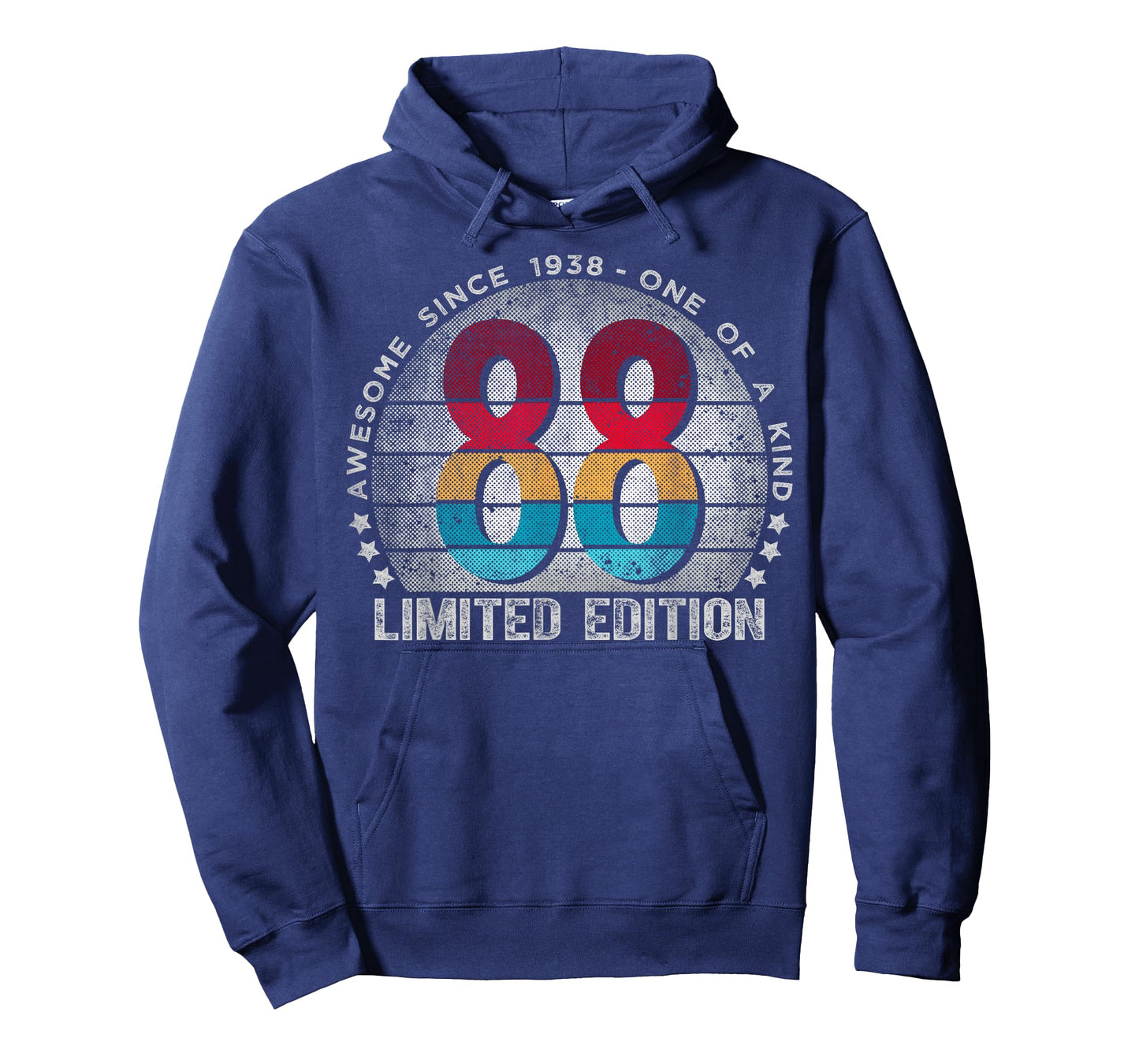 88 Year Old Gifts Vintage 1938 Limited Edition 88th Birthday T-Shirt