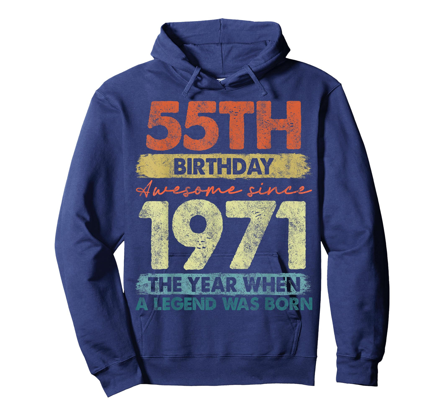 55 Year Old Gifts Vintage 1971 Limited Edition 55th Birthday T-Shirt