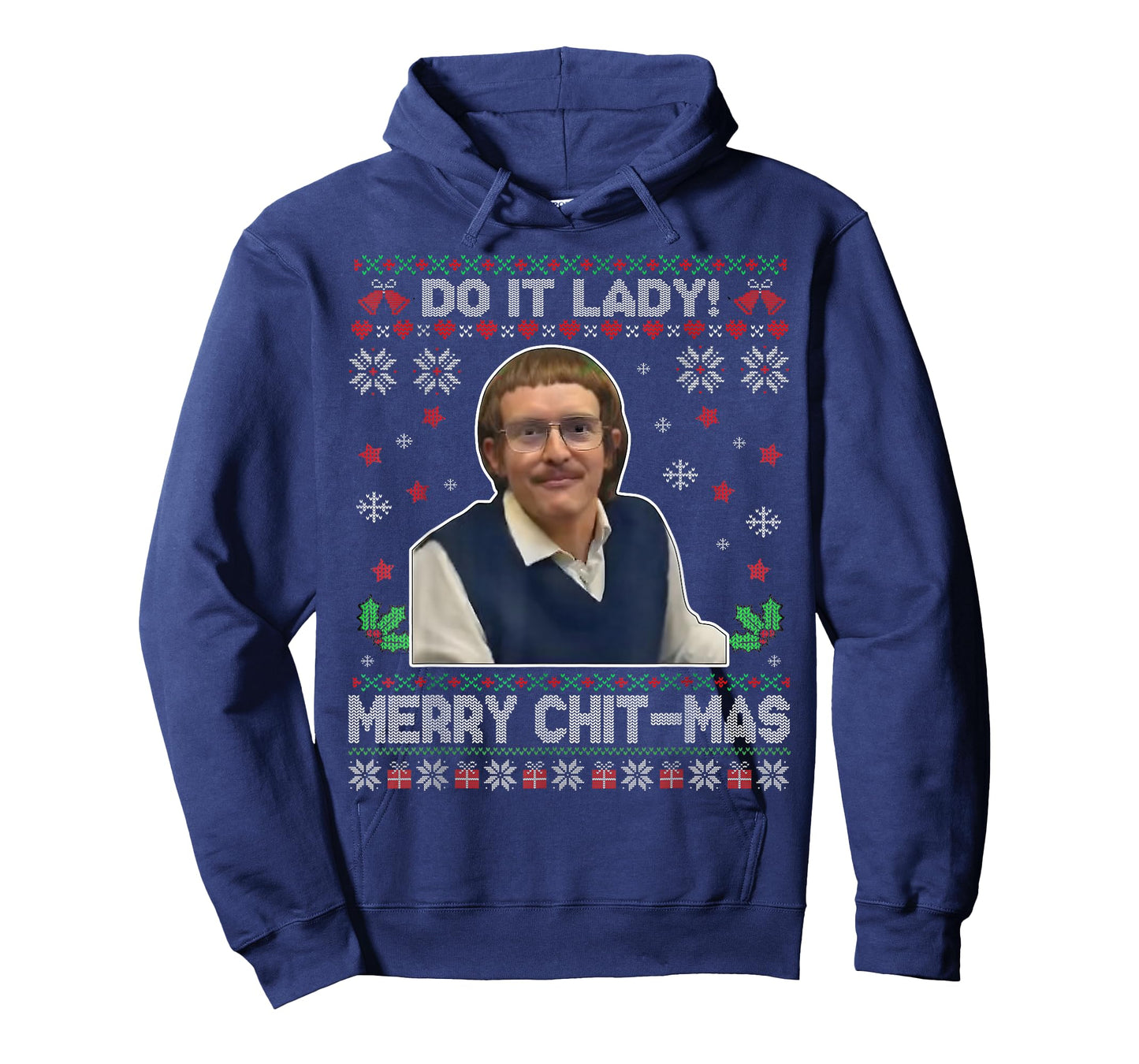 Do It Funny Chit-mas Santa Ugly Christmas Sweater T-Shirt
