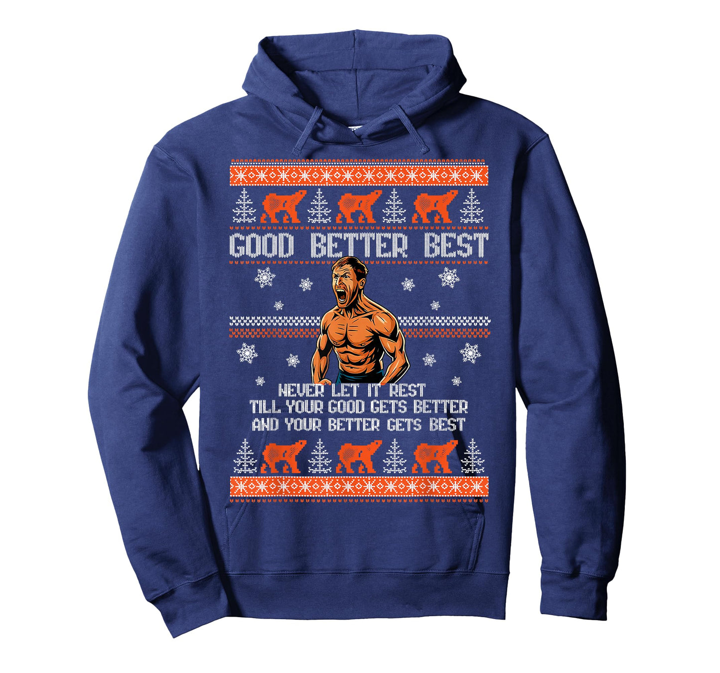 Good Better Best Never Let It Rest Motivation Bear T-Shirt