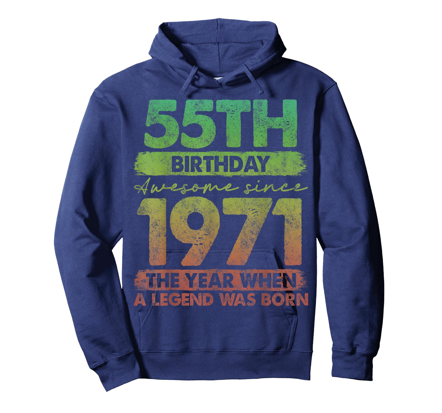 55 Year Old Gifts Vintage 1971 Limited Edition 55th Birthday T-Shirt