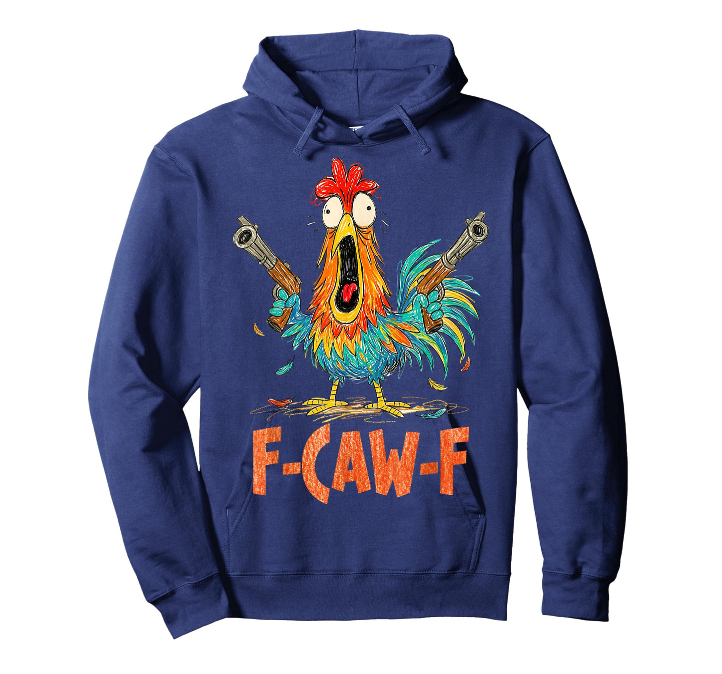 F-Caw-F Rooster Funny Bird FCAW-F Chicken Whisperer Fawk Off T-Shirt