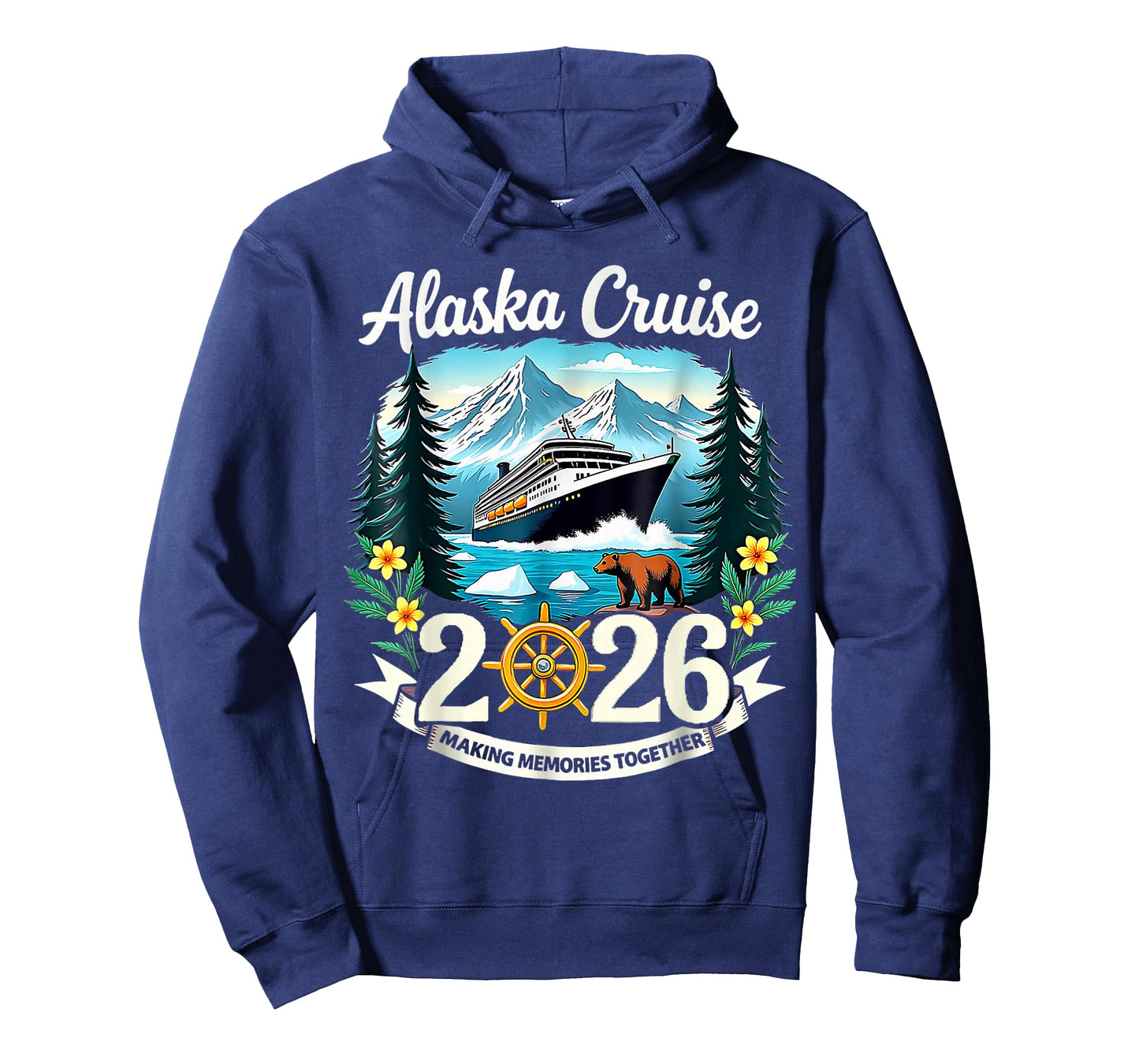 Matching Family Friends and Group Alaskan Alaska Cruise 2026 T-Shirt