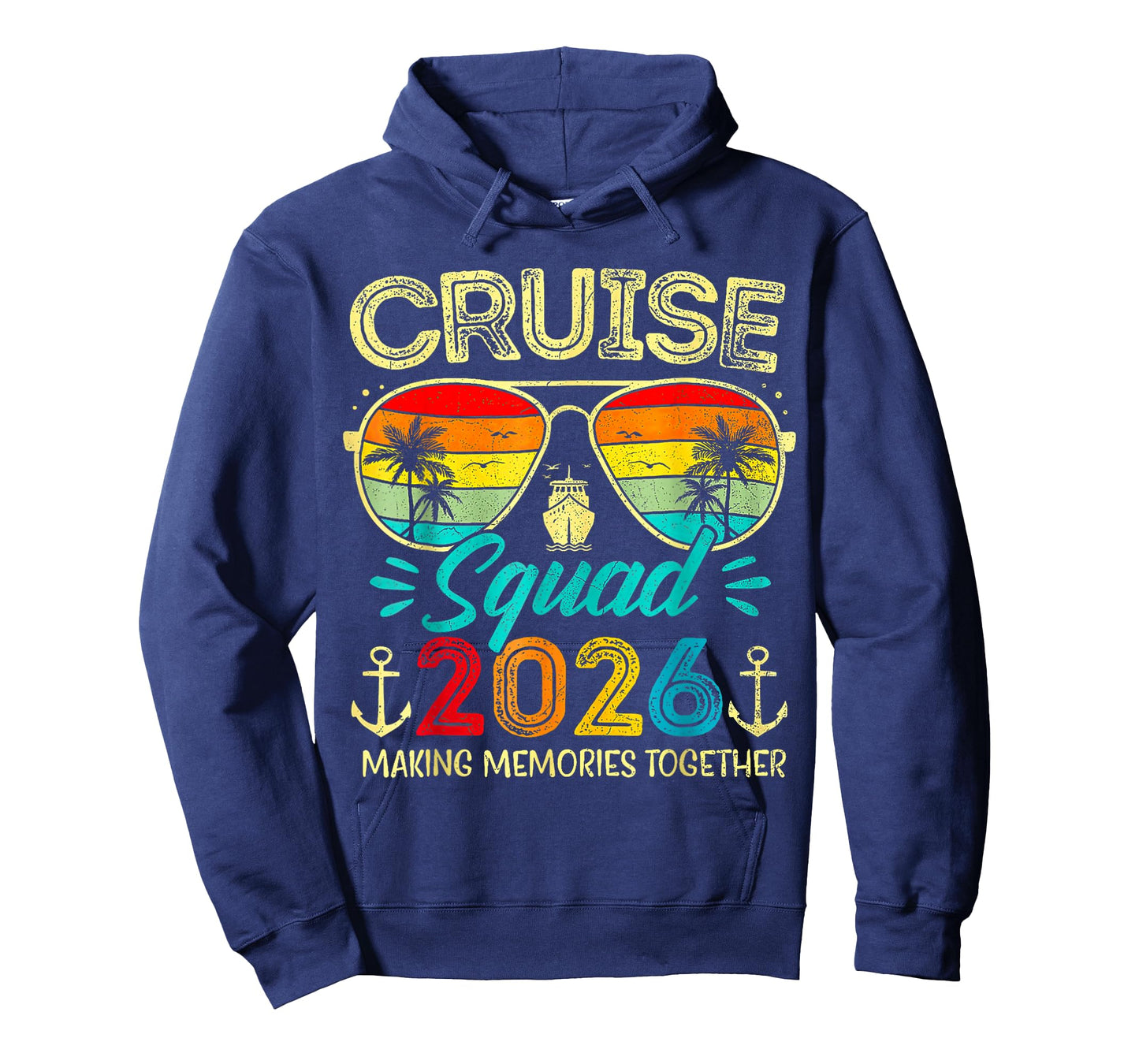 Cruise Squad 2026 Family Group Matching Summer Vacation T-Shirt