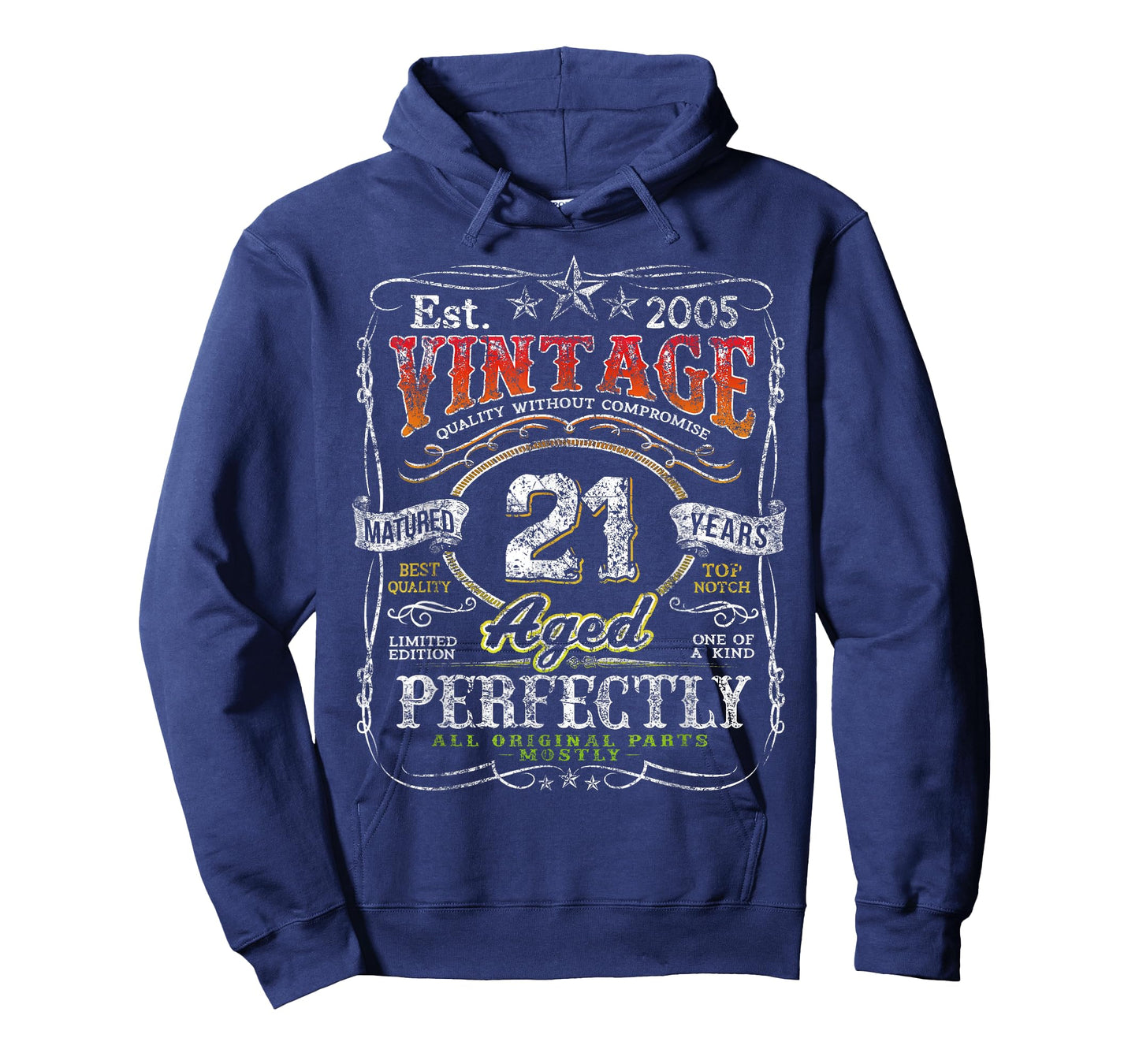 Vintage 2005 Limited Edition Shirt 21 Year Old 21st Birthday T-Shirt