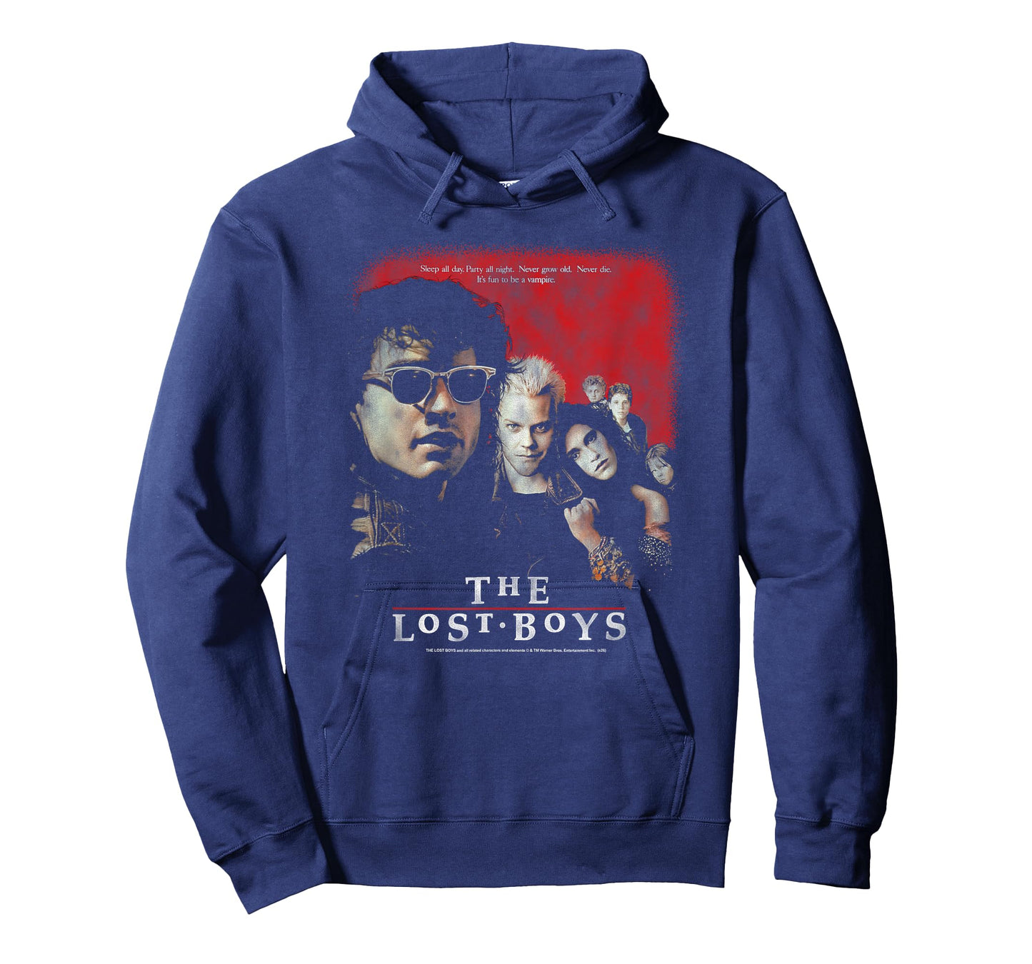 The Lost Boys Distressed Movie Poster 80's Vampire Horror T-Shirt