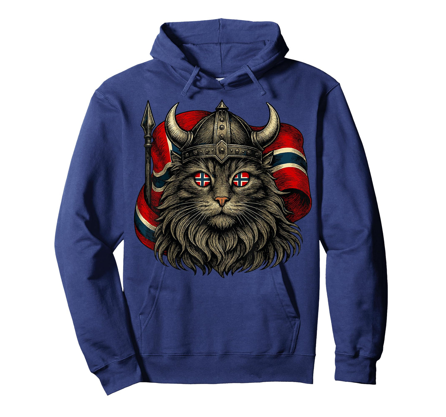 Viking Cat Norway Norwegian T-Shirt