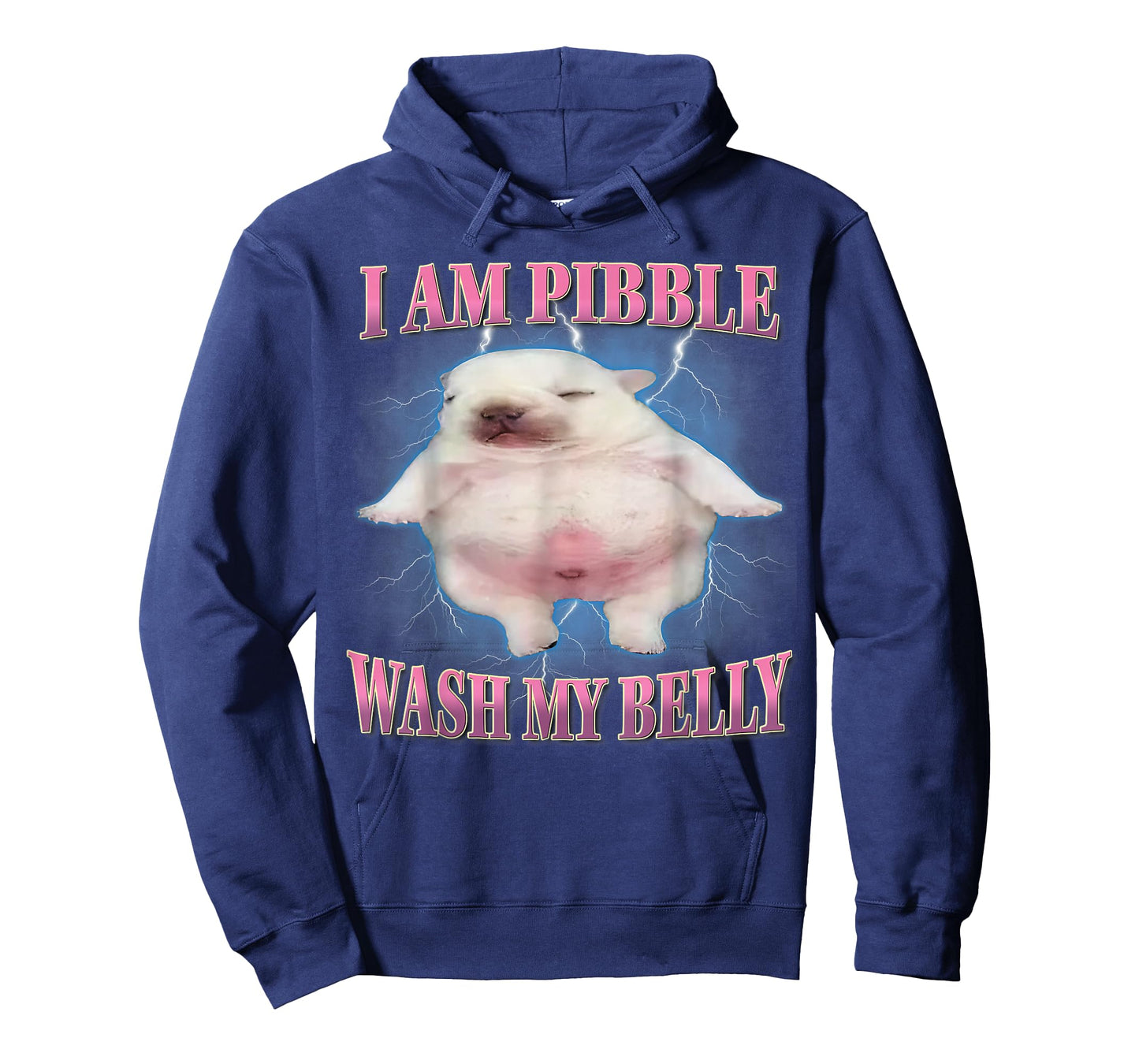 I Am Pibble Wash My Belly Funny Dog Clean My Belly Meme T-Shirt