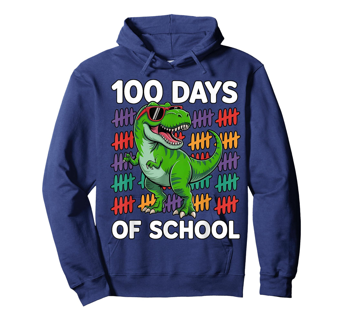 100 Days of School 100th Day Dinosaurs Boys Kids Girls Tee T-Shirt