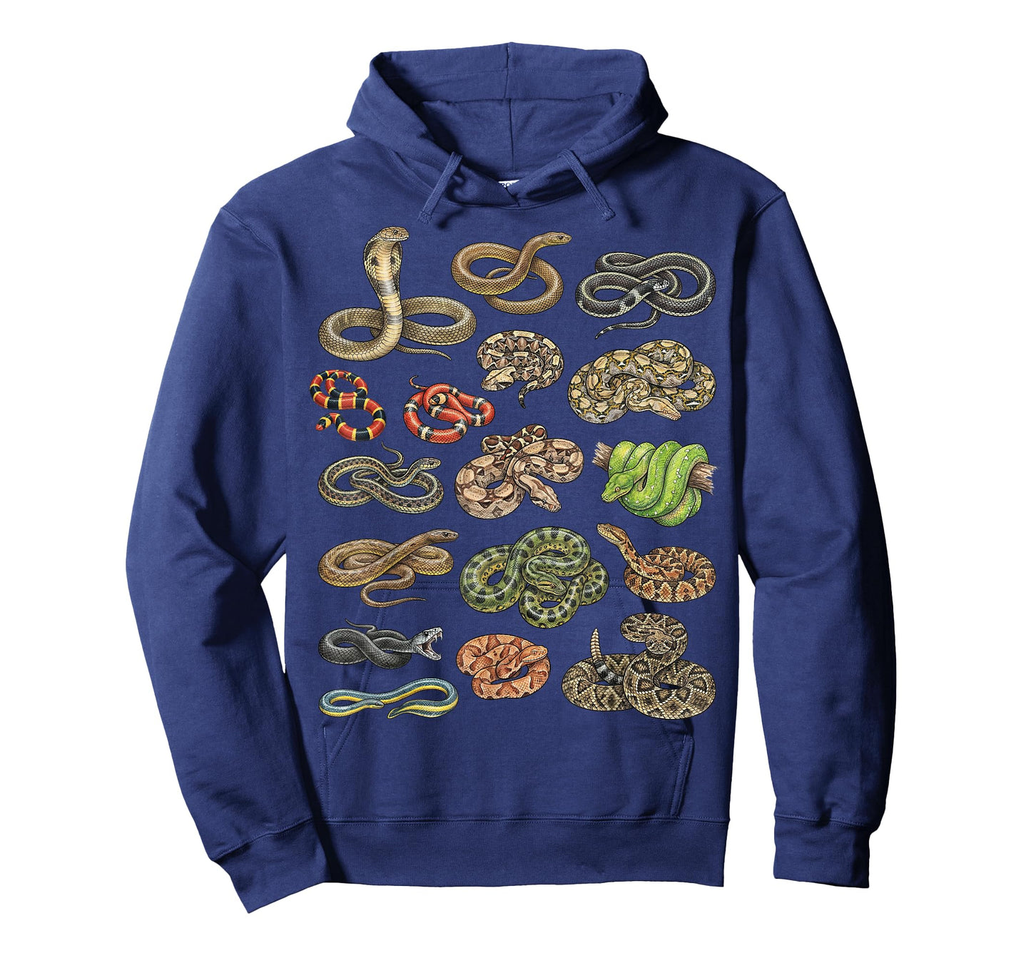 Types of Snakes Educational Herpetologist Boys Girls Kids T-Shirt