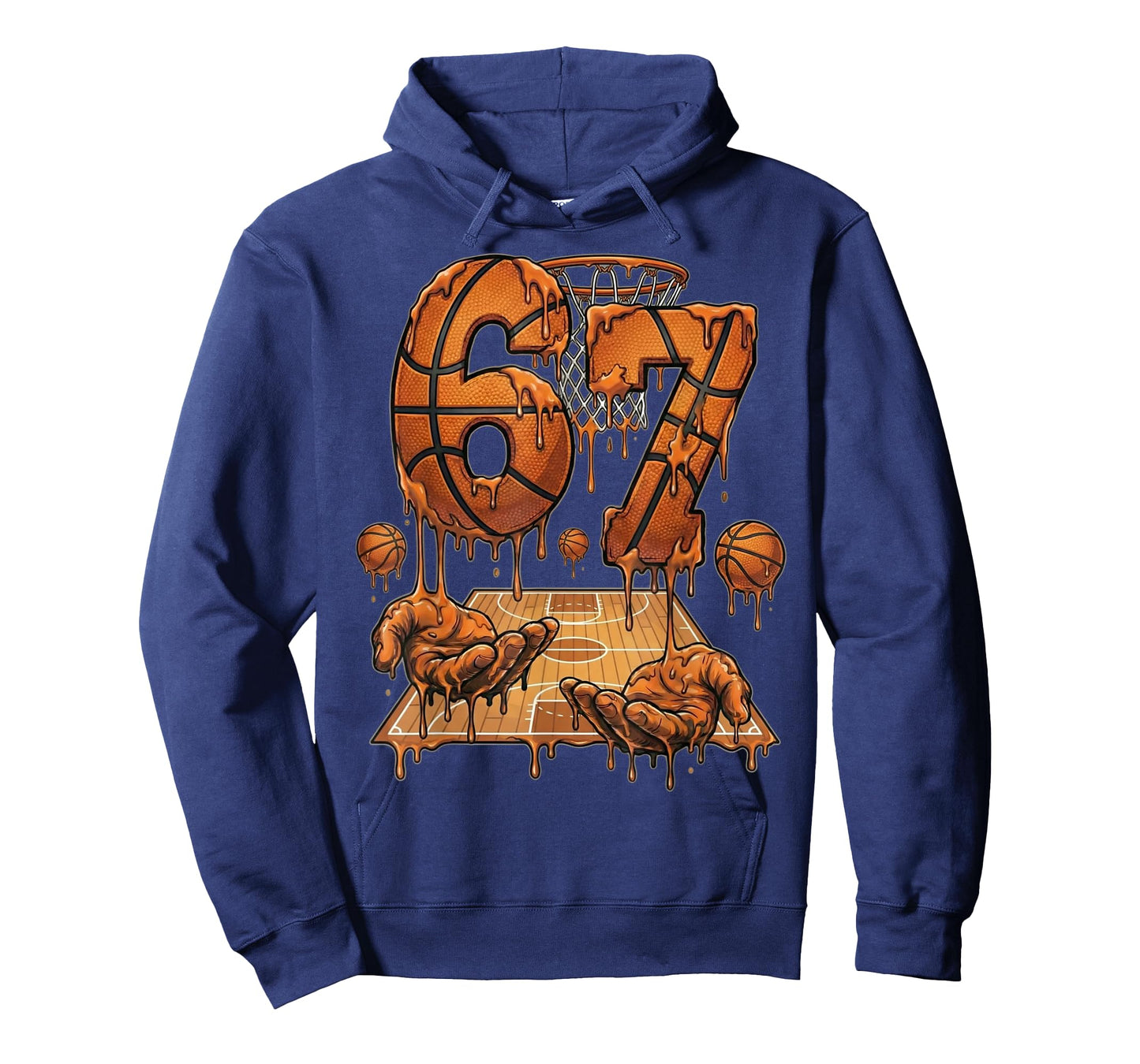 Funny 67 Basketball Six Seven Basketball 6 7 Kids Boys Girls T-Shirt