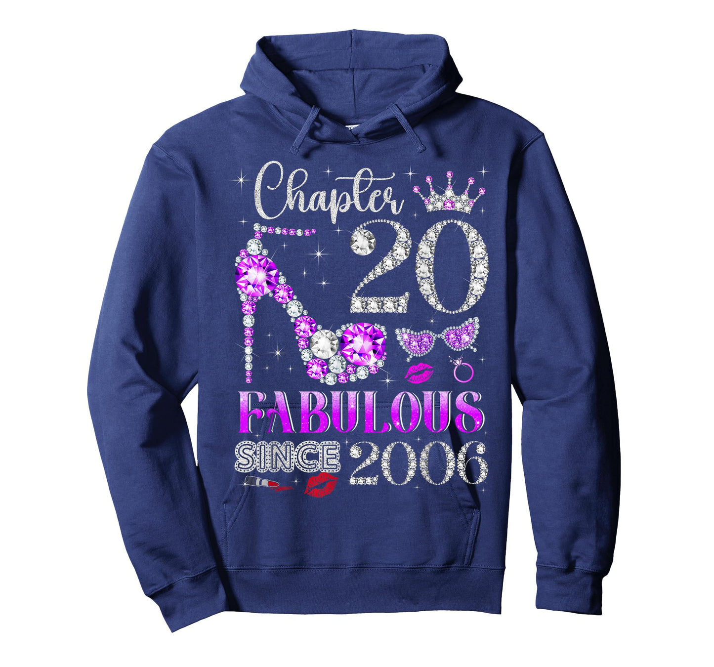 Chapter 20 Fabulous Since 2006 20Th Birthday Ladies Girls T-Shirt