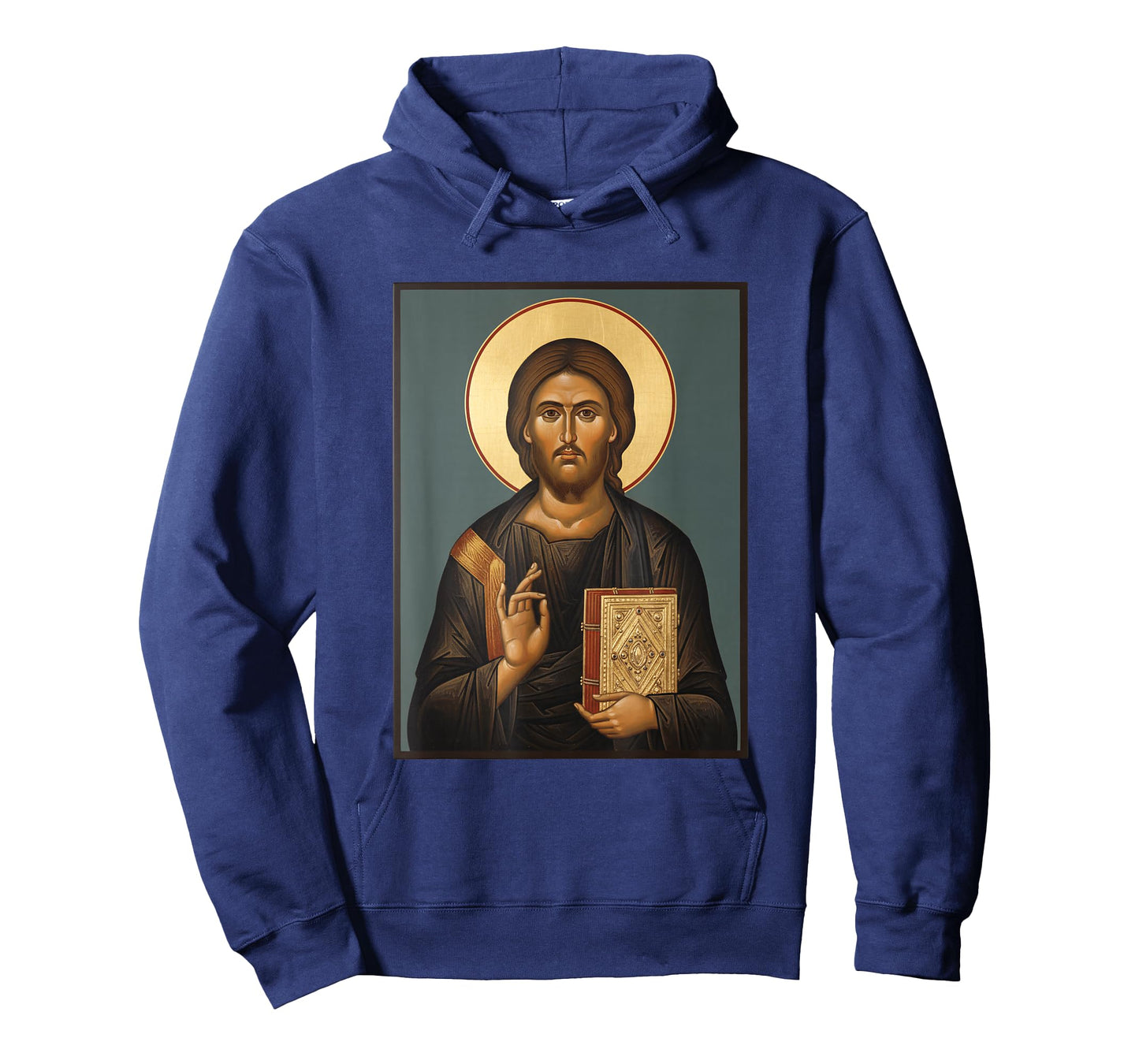 Christian Icon Jesus Christ Byzantine Style Religious Icon T-Shirt