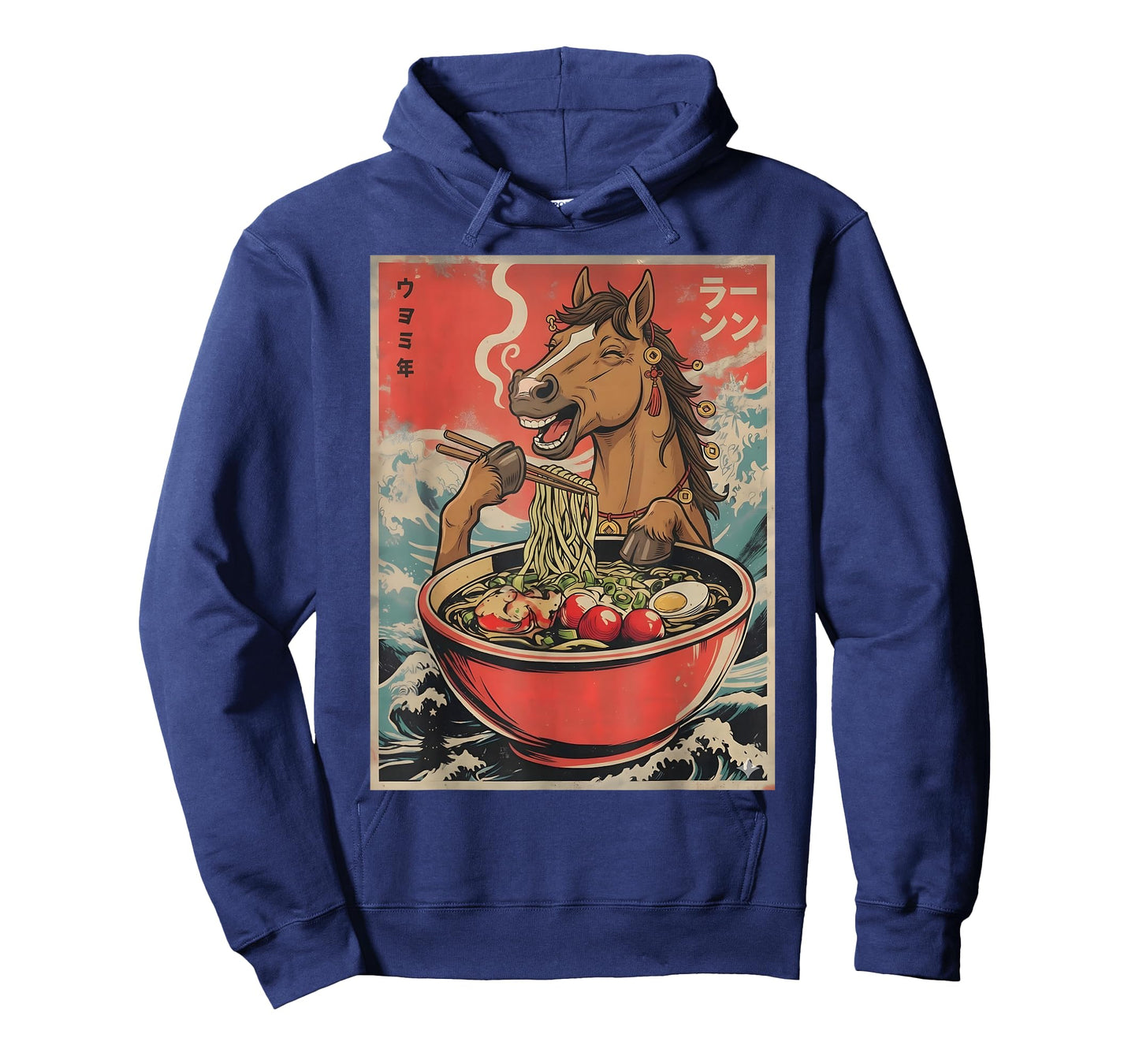 Zodiac Chinese New Year of The Horse 2026 Ramen Men Women T-Shirt