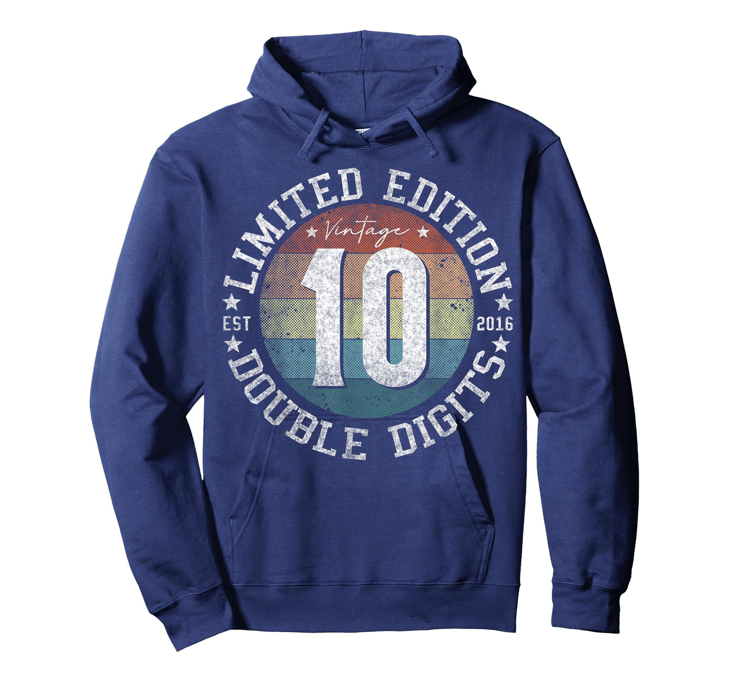Official Double Digits 10 Year Old Gifts Vintage 2016 Boys T-Shirt